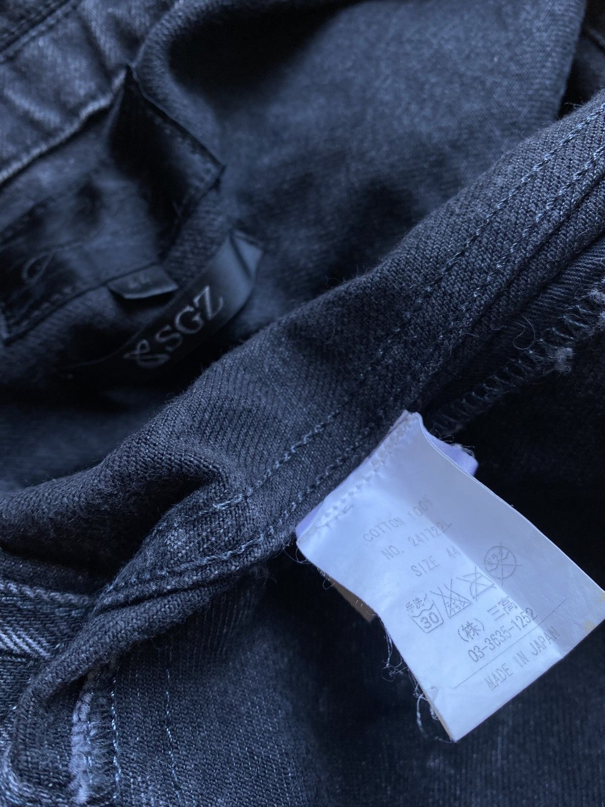 JACKROSE Luv Maison x Jack Rose Archive Faded Black Denim Jacket Size US M / EU 48-50 / 2 - 5 Thumbnail