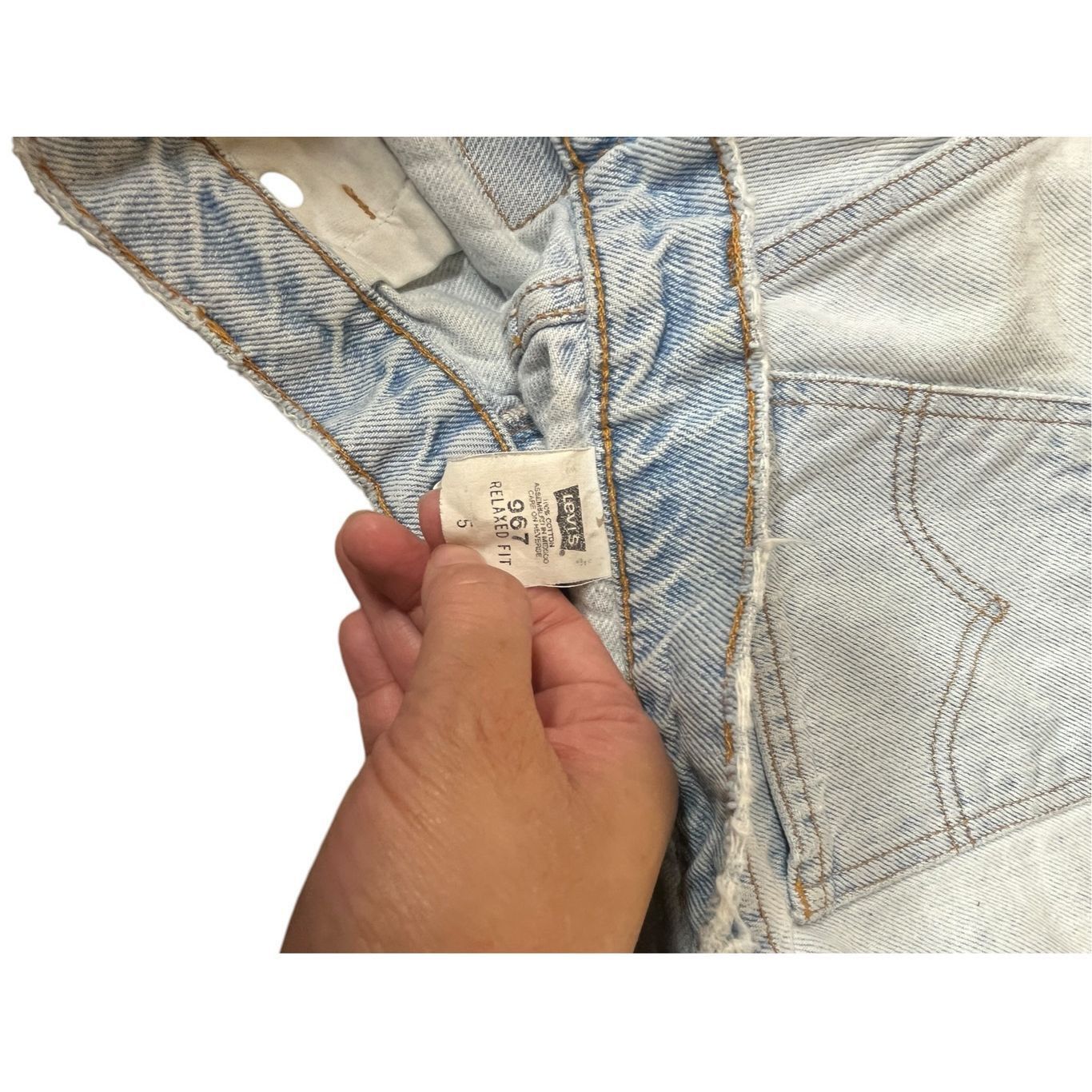 Levi's Vintage Levi’s High Rise Distressed Shorts Size 5 Size 28" / US 6 / IT 42 - 8 Thumbnail