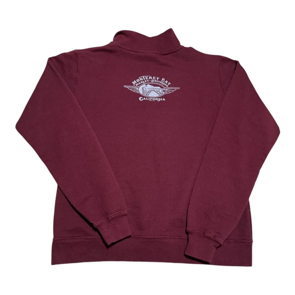 Harley Davidson Harley Davidson 2007 Maroon California Sweatshirt Women’s XS Size XS / US 0-2 / IT 36-38 - 3 Thumbnail