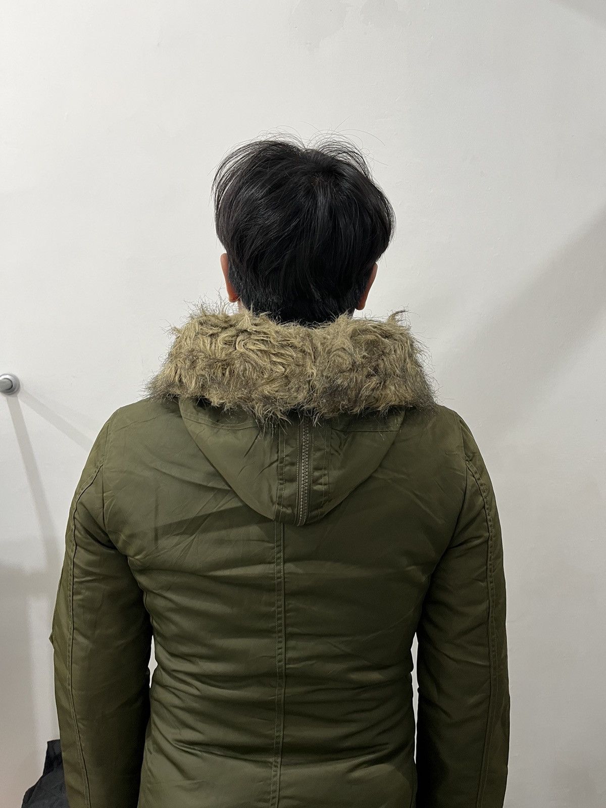 archive N-3B fur military jacket y2k goa n-2b n-3b fur military