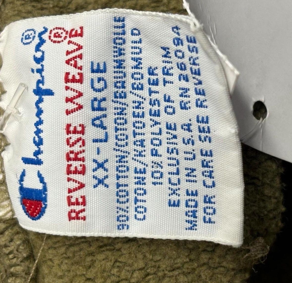 Champion VINTAGE CHAMPION ARMY GREEN CREWNECK Size US XL / EU 56 / 4 - 7 Thumbnail