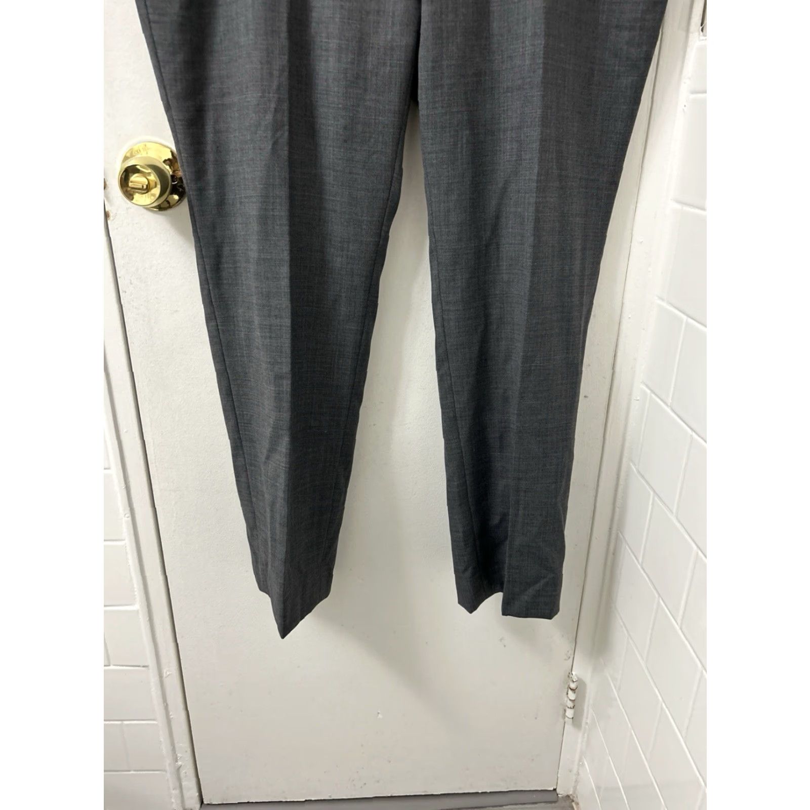 Ralph Lauren Lauren Ralph Lauren Pants Mens 40x30 Gray Wool Blend Classic Fit Dress Pants NWT Size US 40 / EU 56 - 3 Thumbnail