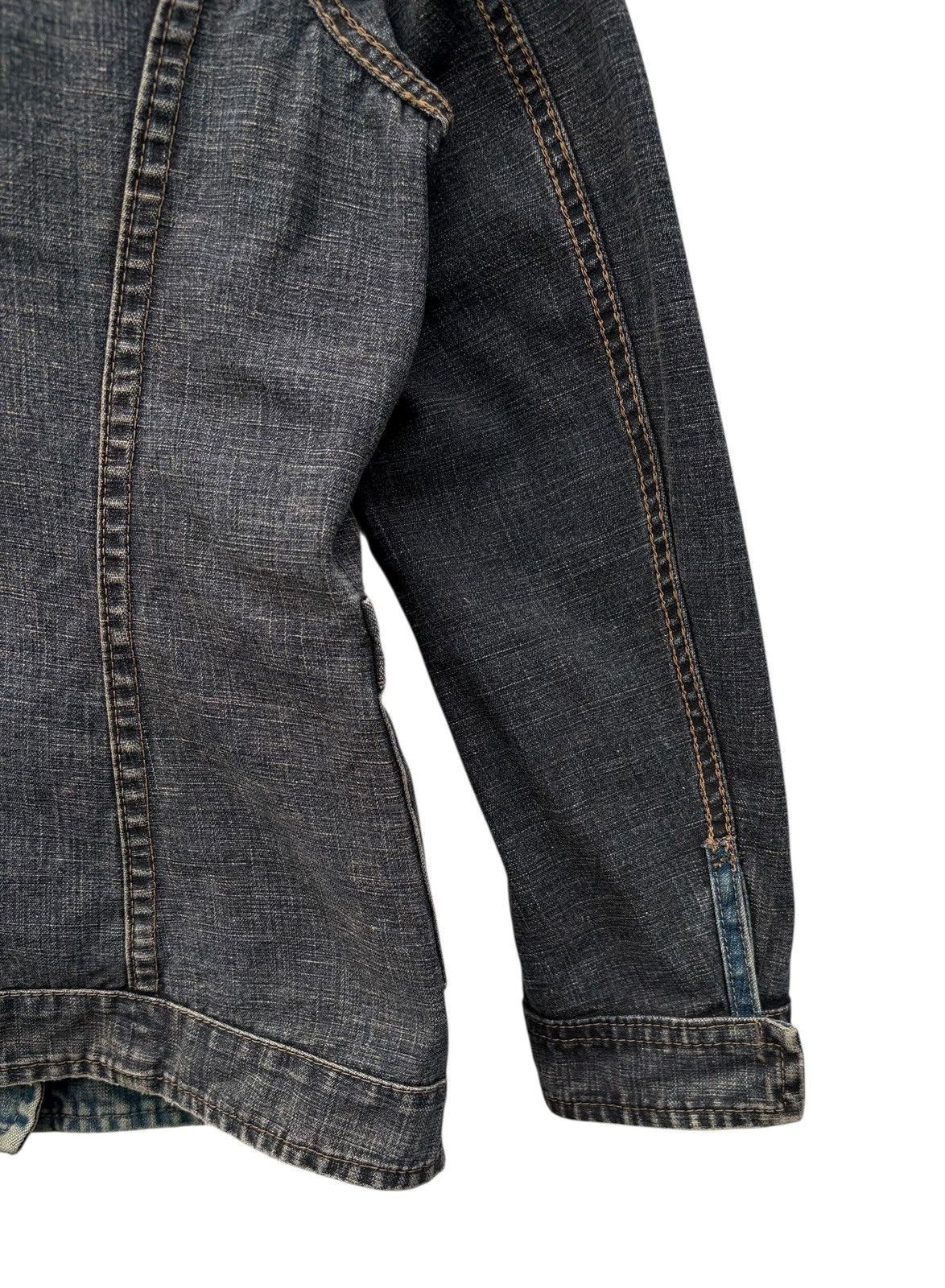Japanese Brand Rna Riversible Streetwear Women Denim Jacket Size S / US 4 / IT 40 - 14 Thumbnail