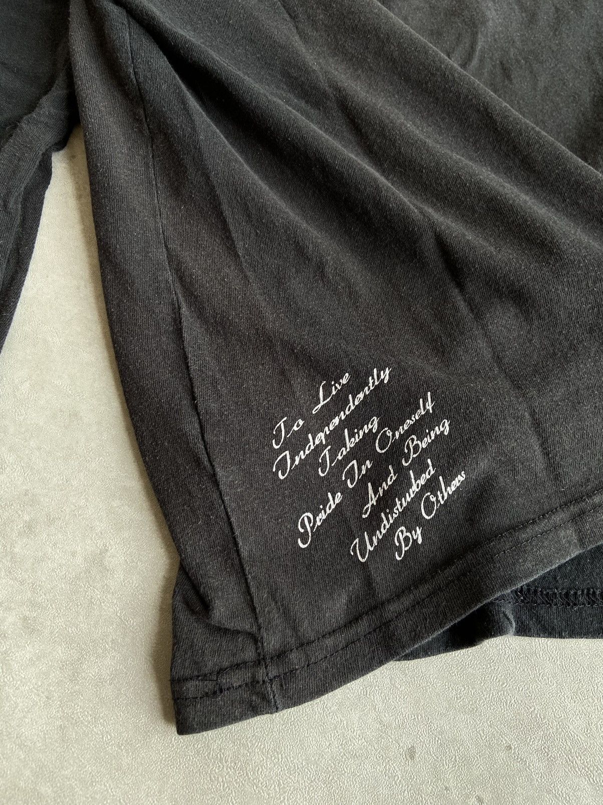 14th Addiction × If Six Was Nine × Japanese Brand T- GRAPHIC POEM STYLE LONGSLEEVE Size US L / EU 52-54 / 3 - 8 Thumbnail