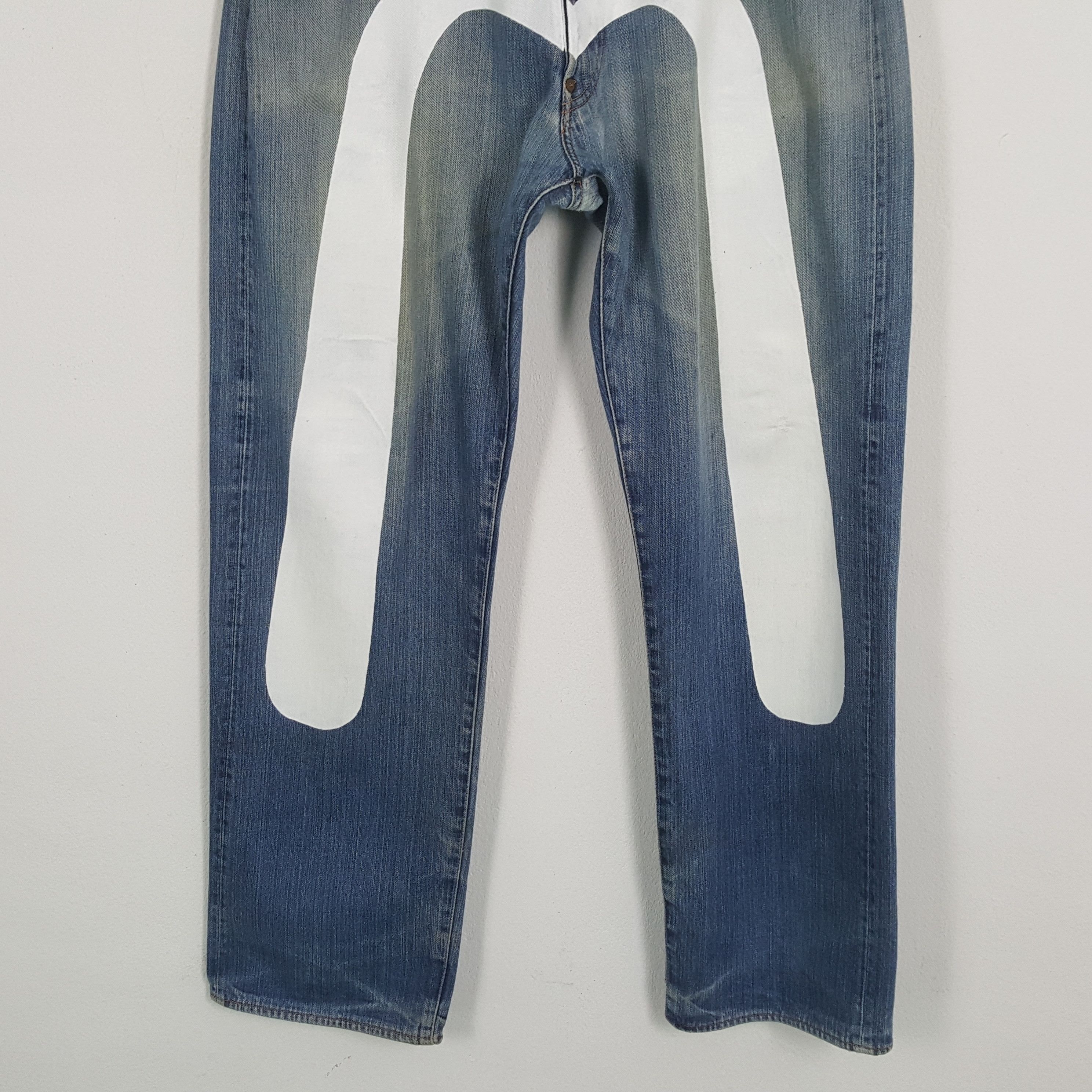 Evisu × Japanese Brand × Vintage Vintage EVISU Japanese Brand Daicock Custom Style Jeans Size US 34 / EU 50 - 3 Thumbnail