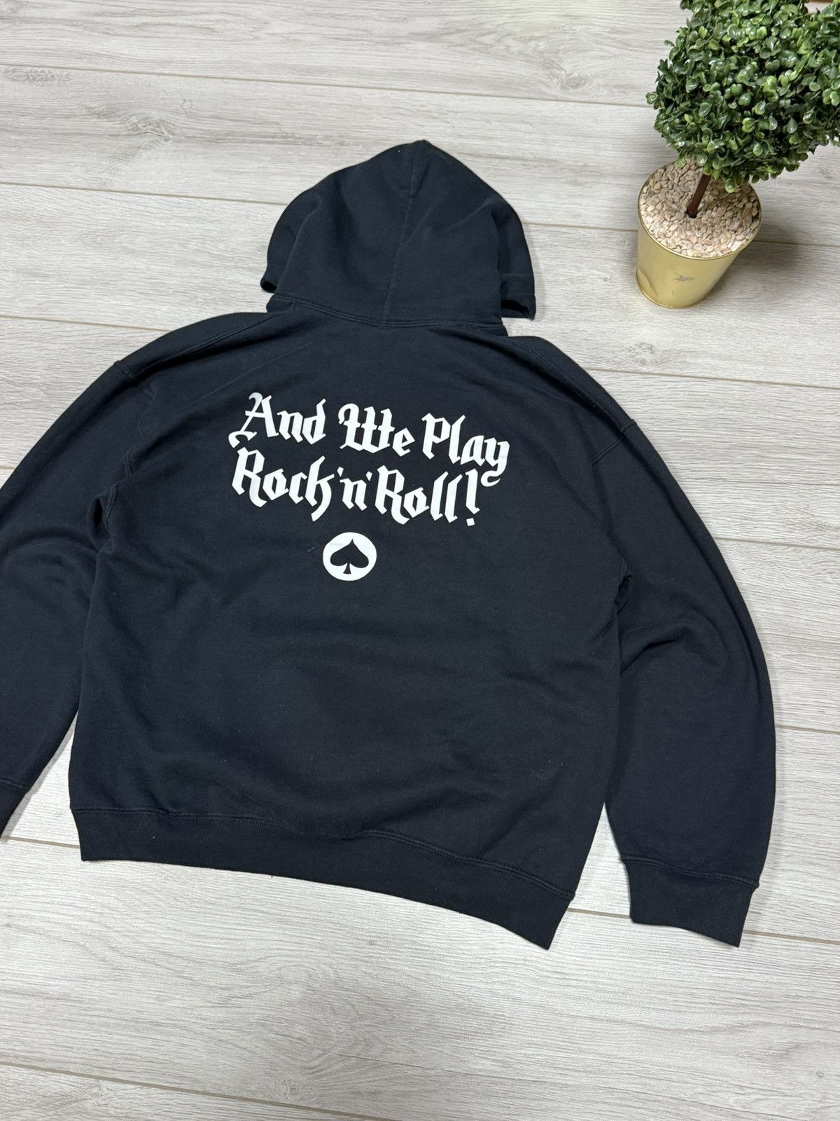 Vintage Motörhead hoodie we play rock n roll oversize boxy Size US L / EU 52-54 / 3 - 8 Thumbnail