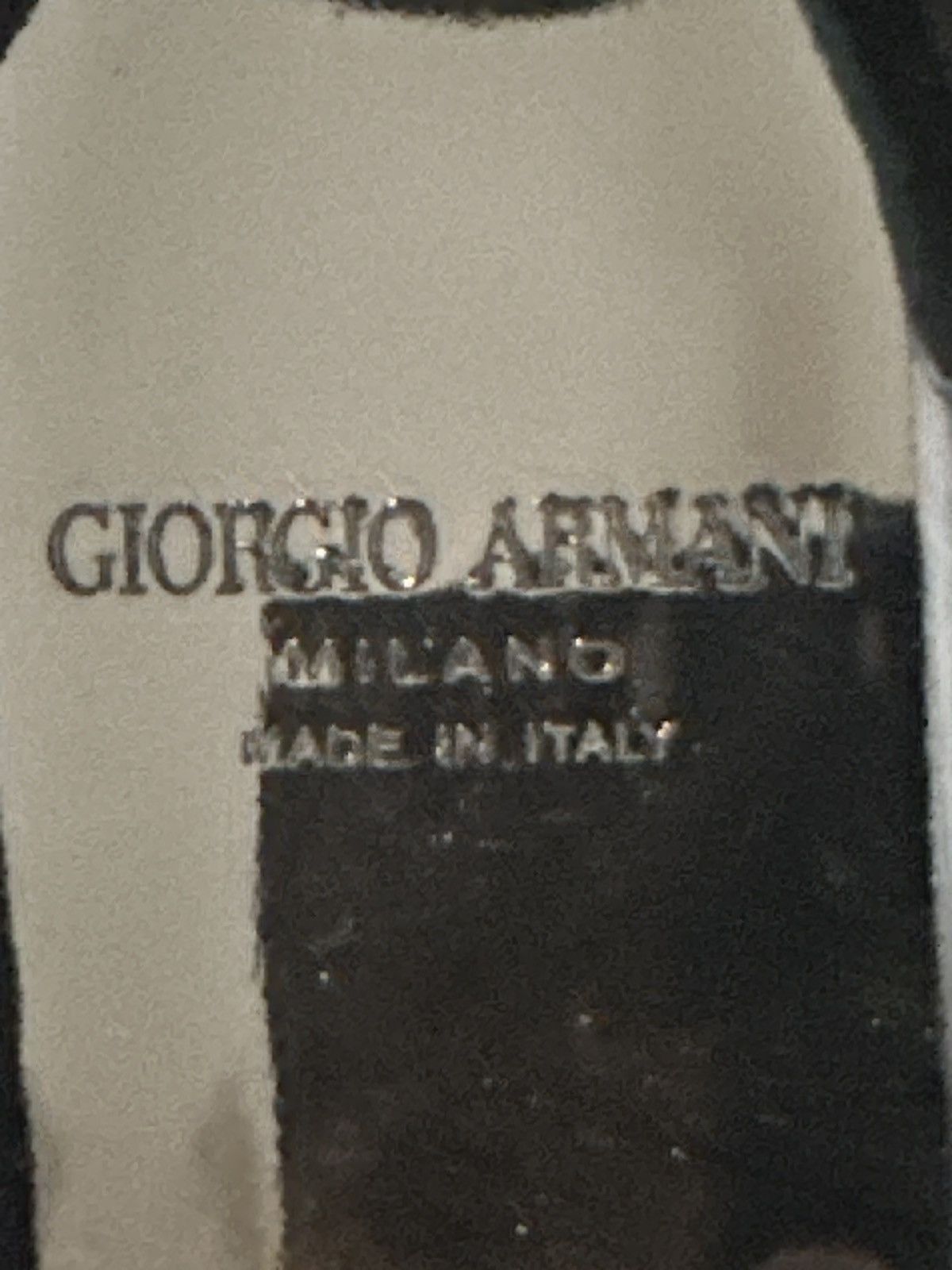 Giorgio Armani GIORGIO ARMANI Size 8 Black Solid Leather Lace Up Shoes Size US 8 / EU 41 - 8 Thumbnail