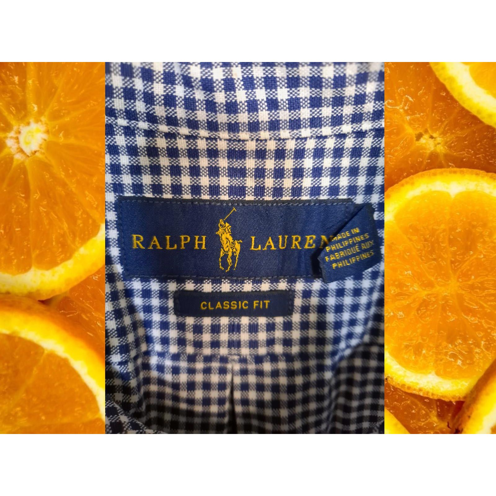 Ralph Lauren Ralph Lauren Blue and White Check Classic Fit Button Down Sh Size US L / EU 52-54 / 3 - 4 Thumbnail