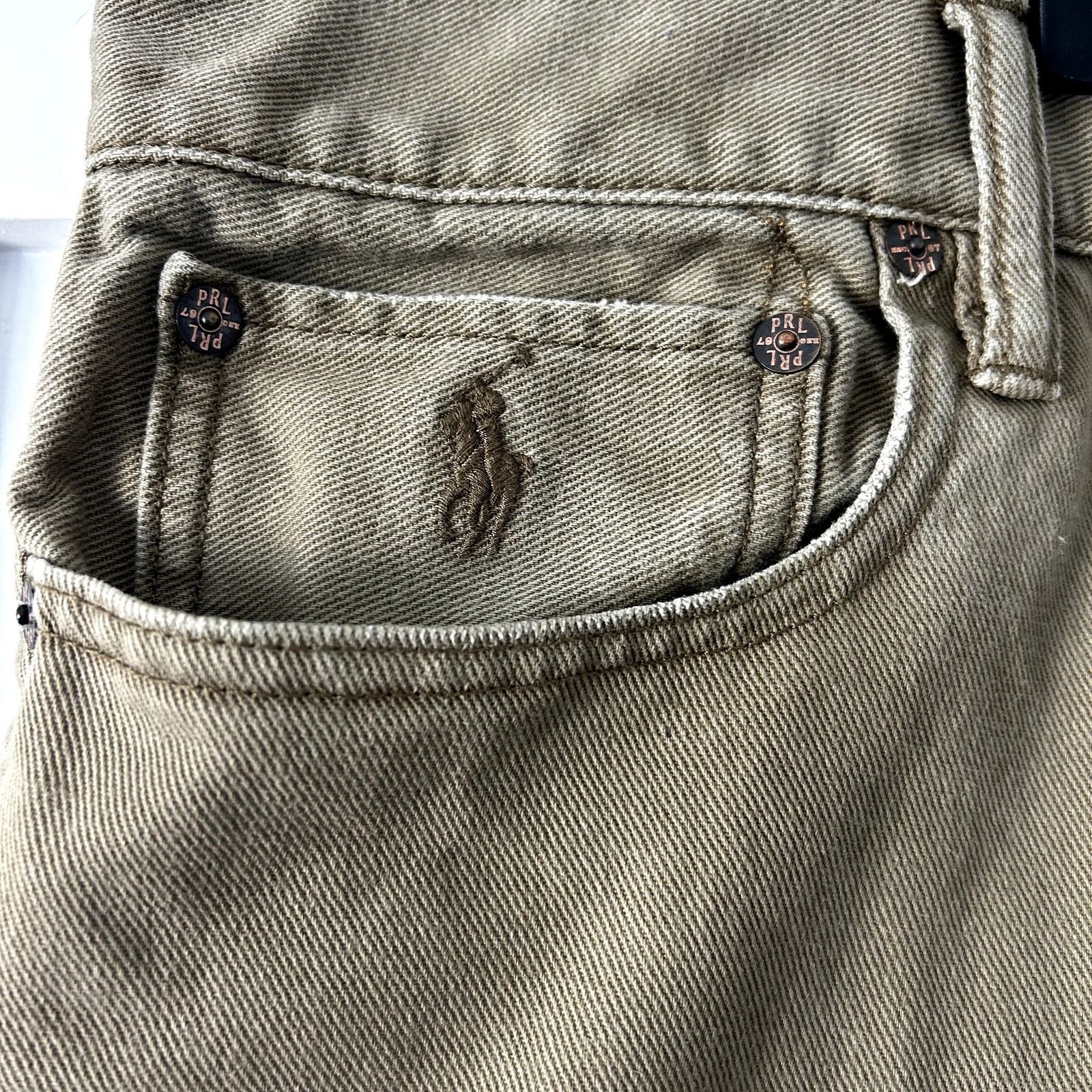 Polo Ralph Lauren Polo Ralph Lauren Denim fringe Shorts Size US 38 / EU 54 - 4 Thumbnail