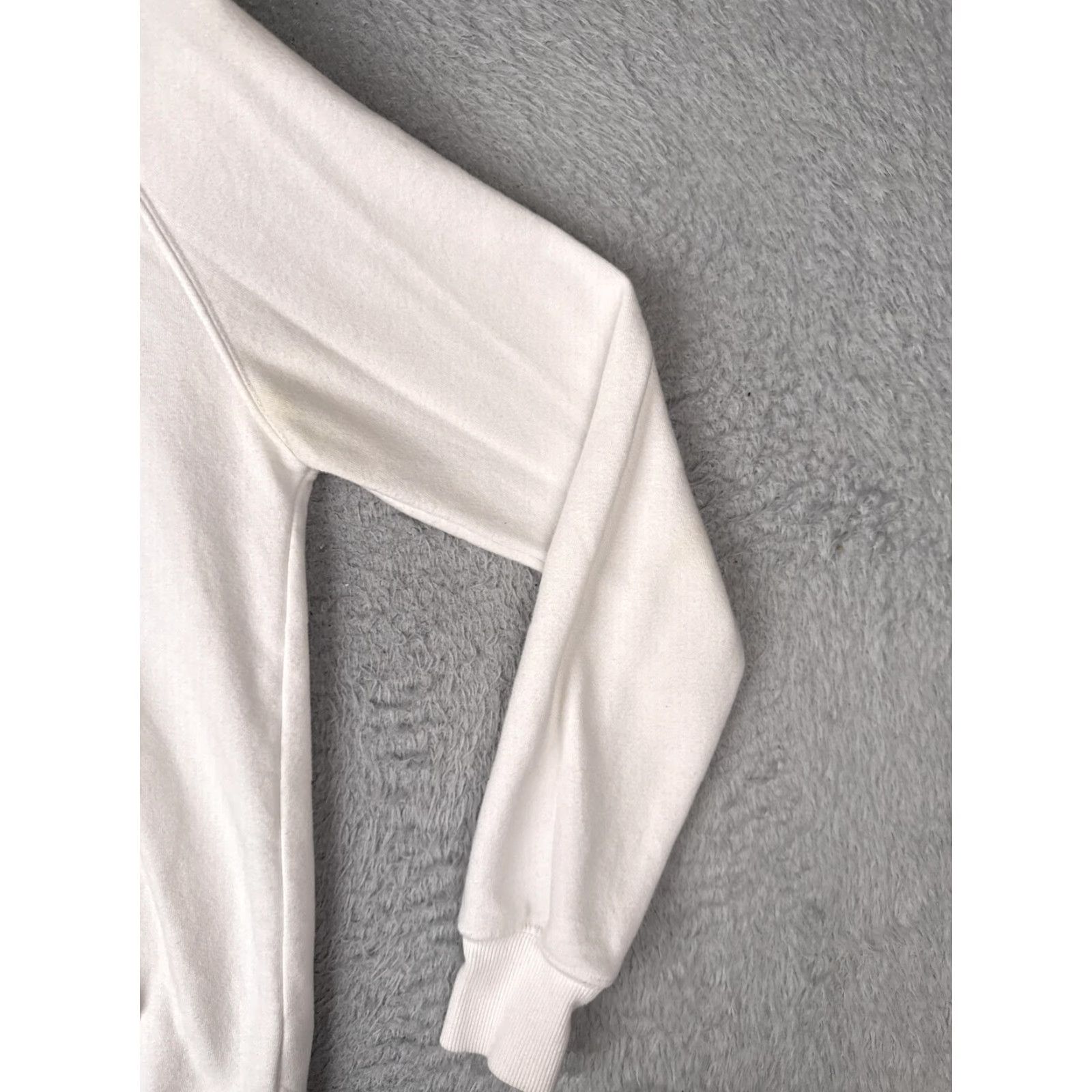 The North Face The North Face Hoodie Womens XS White Logo Pullover Sweatshirt Fleece Top Size XS / US 0-2 / IT 36-38 - 2 Thumbnail