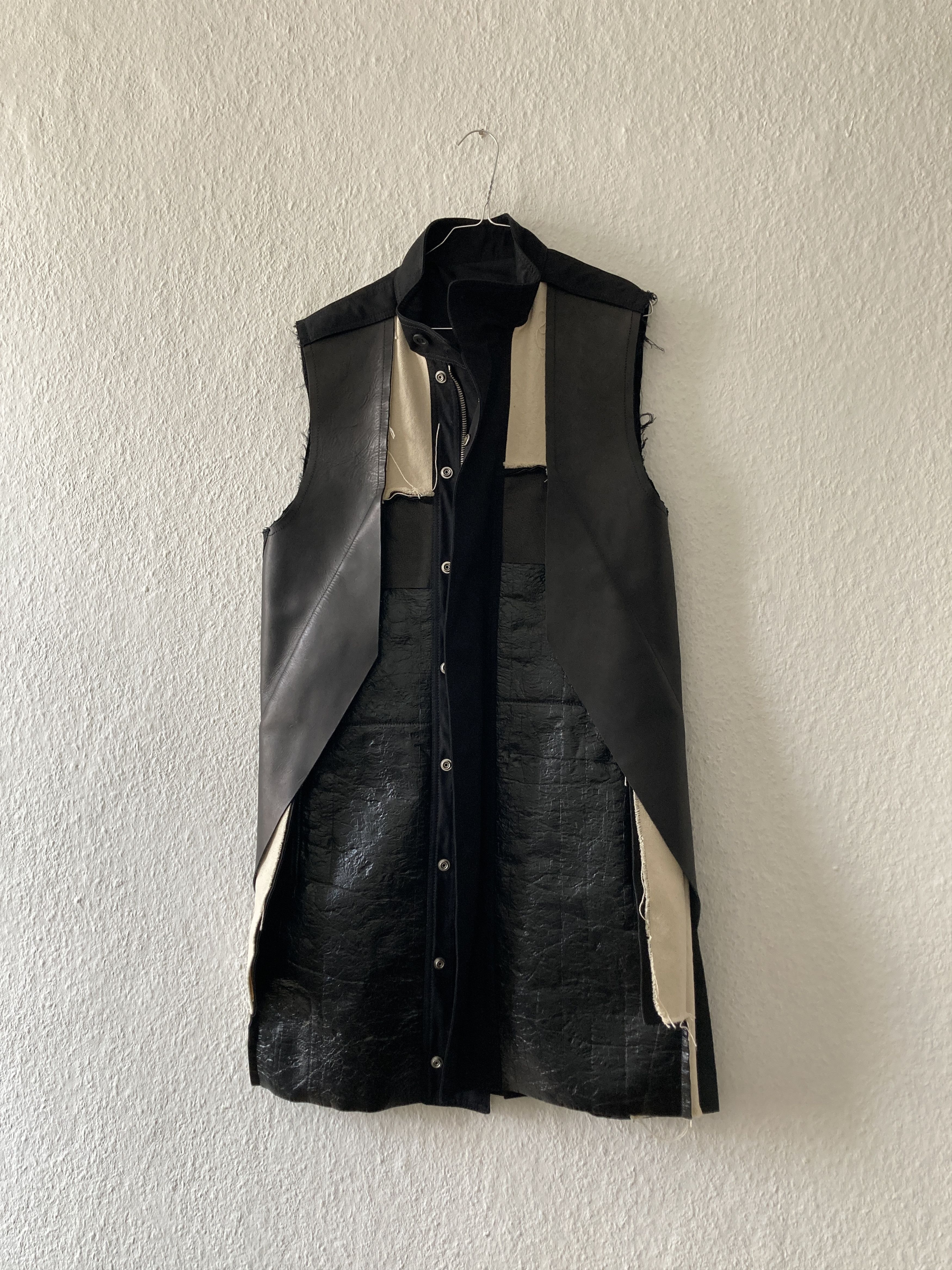Rick Owens S/S 16 "CYCLOPS" Runway Patchwork Vest Rick Owens IT48/M Size US M / EU 48-50 / 2 - 15 Thumbnail