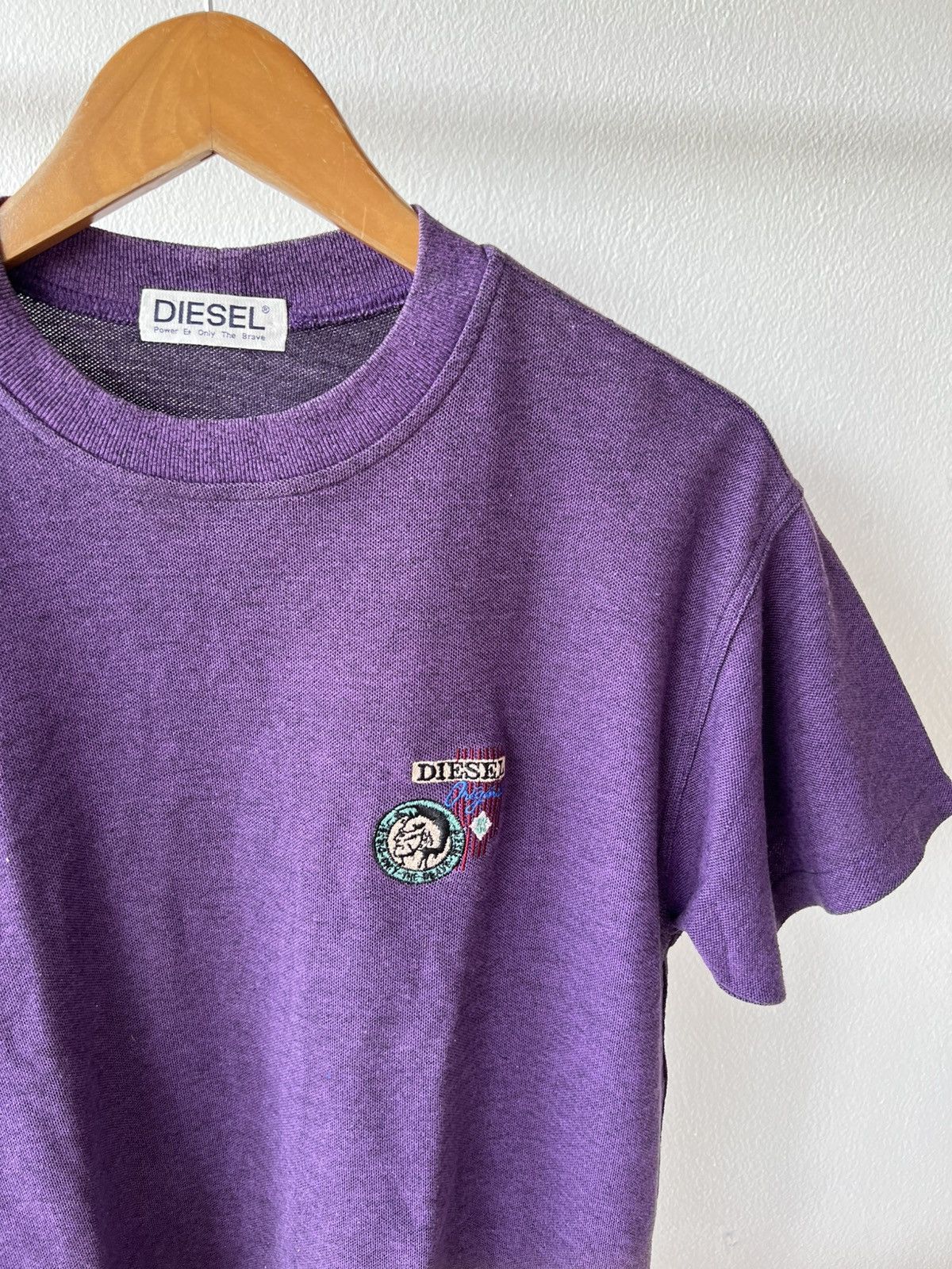 Diesel × Vintage Thrashed 90s Diesel Distressed Tee Size US M / EU 48-50 / 2 - 2 Thumbnail