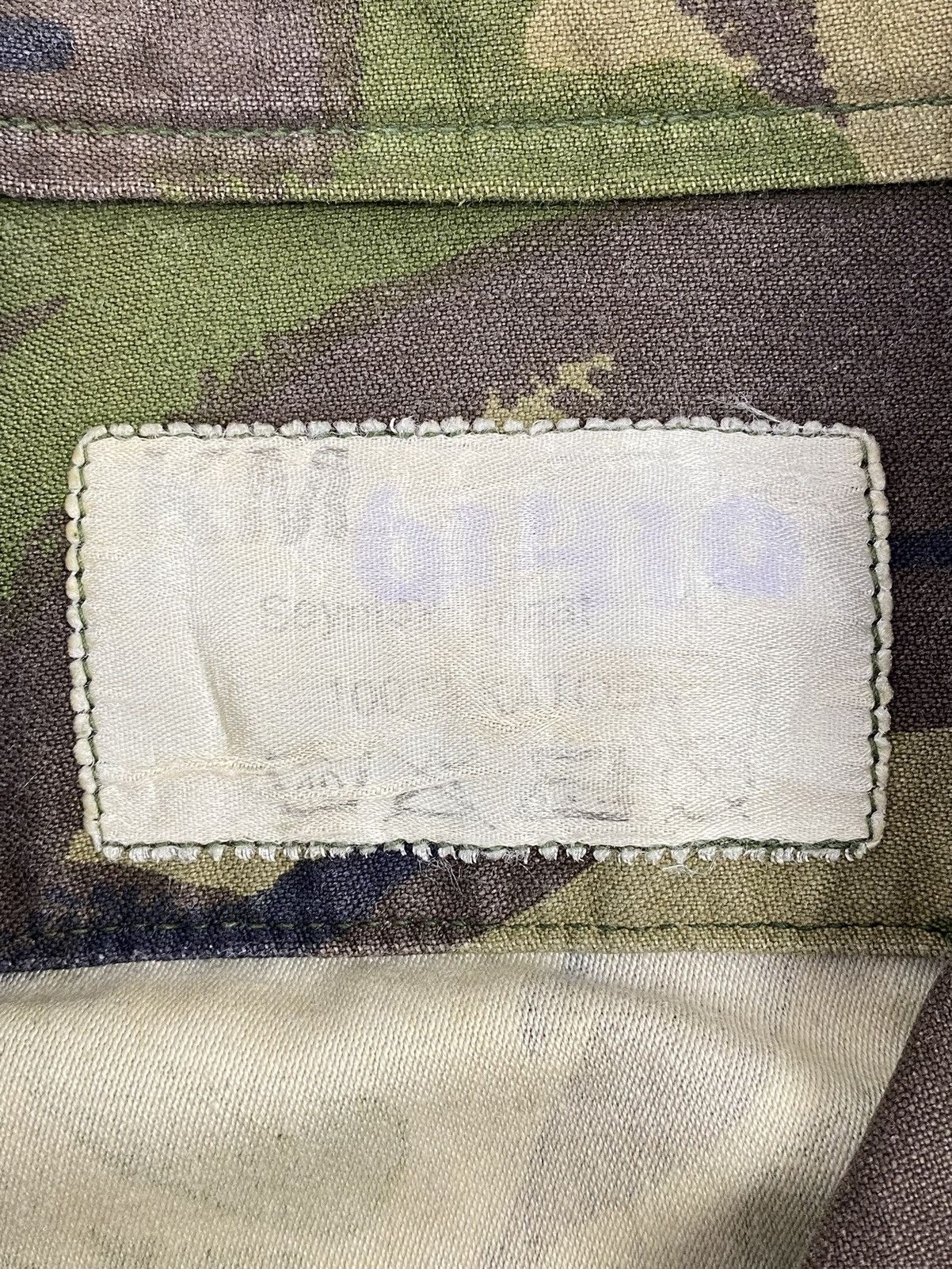 Vintage 1990’s Vintage Dutch Army Marine Corps DPM Camo Overshirt Size US S / EU 44-46 / 1 - 5 Thumbnail