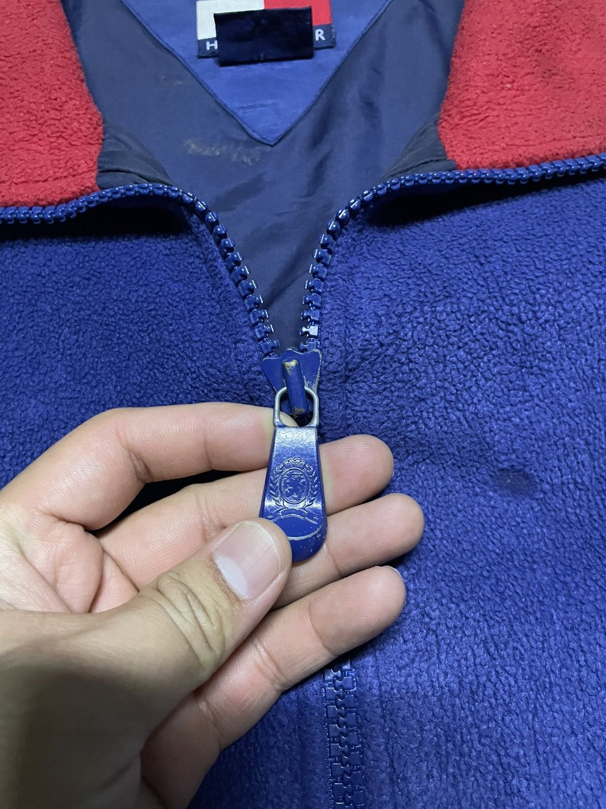 Tommy Hilfiger × Vintage Tommy hilfiger big flag Warm Vintage jacket Size US L / EU 52-54 / 3 - 3 Thumbnail