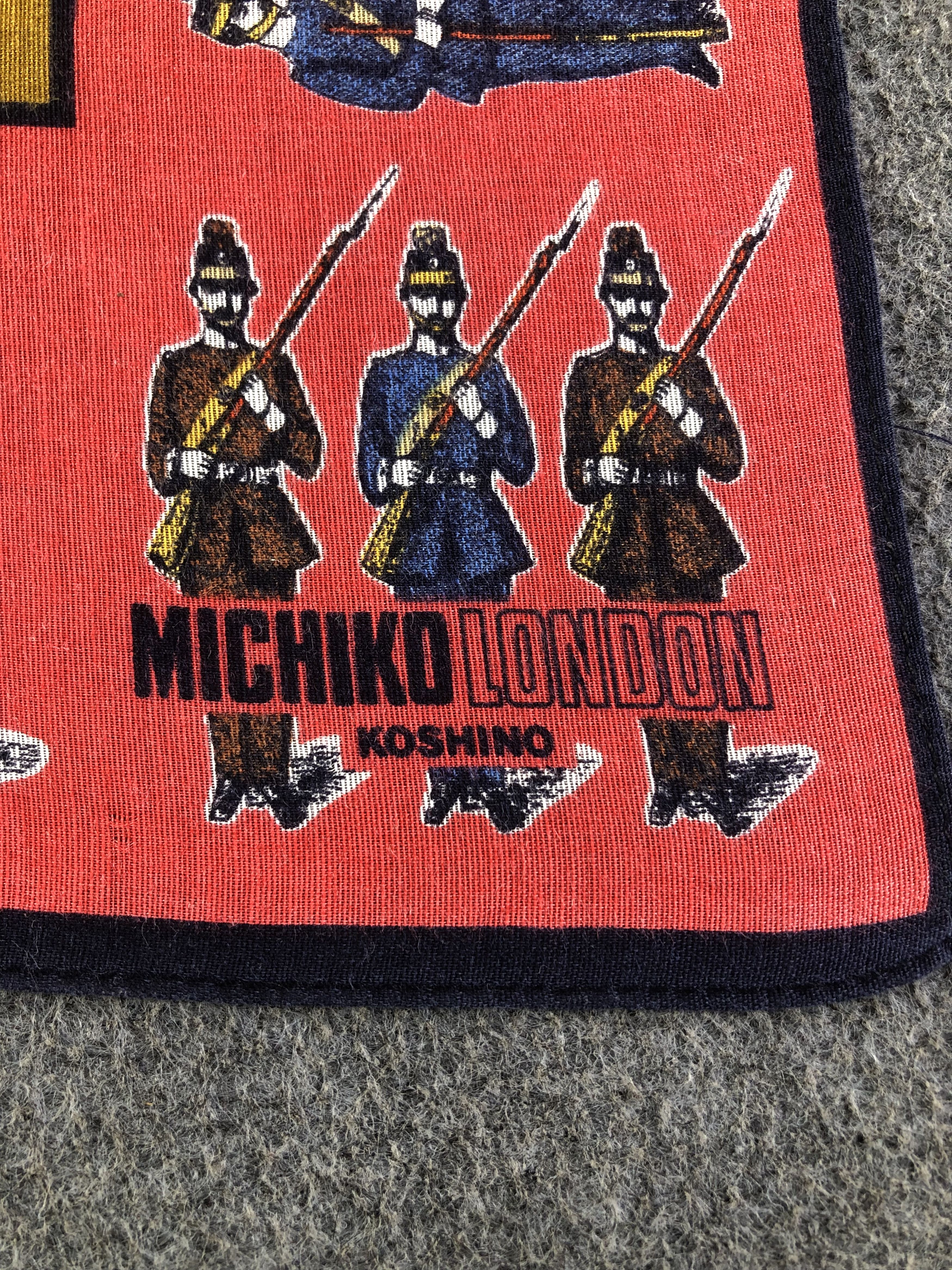 Japanese Brand Michiko Koshino London Handkerchief / Bandana / Neckerchief Size ONE SIZE - 5 Thumbnail