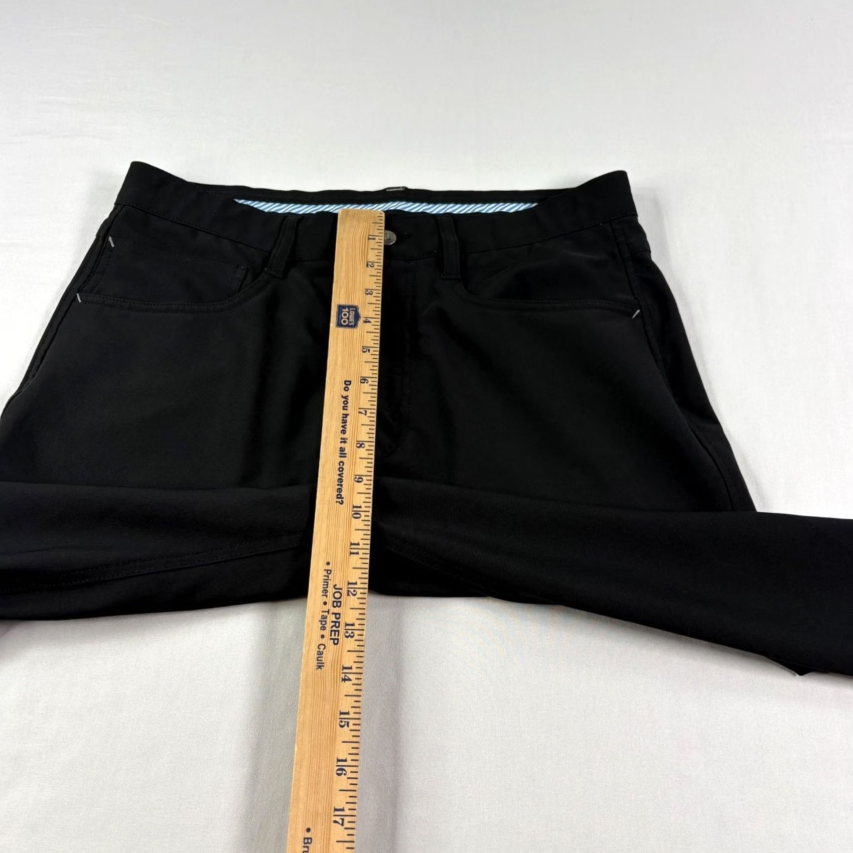 Footjoy FootJoy Pants Mens 32x30 Black Chino Athletic Fit Stretch Performance Size US 32 / EU 48 - 5 Thumbnail