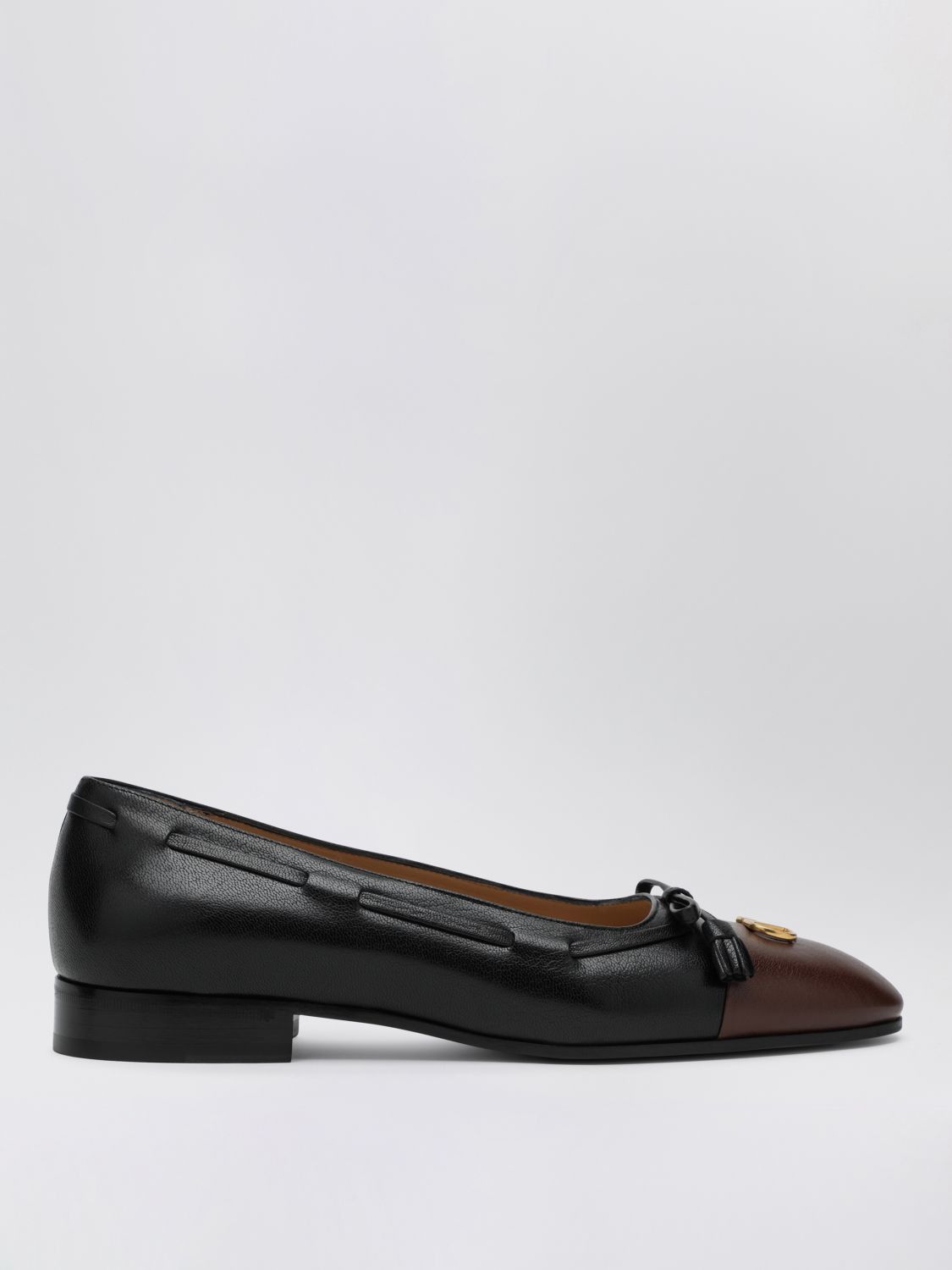 Valentino Valentino Garavani Ballet Flats Woman Coffee Size US 11 / IT 41 - 1 Thumbnail