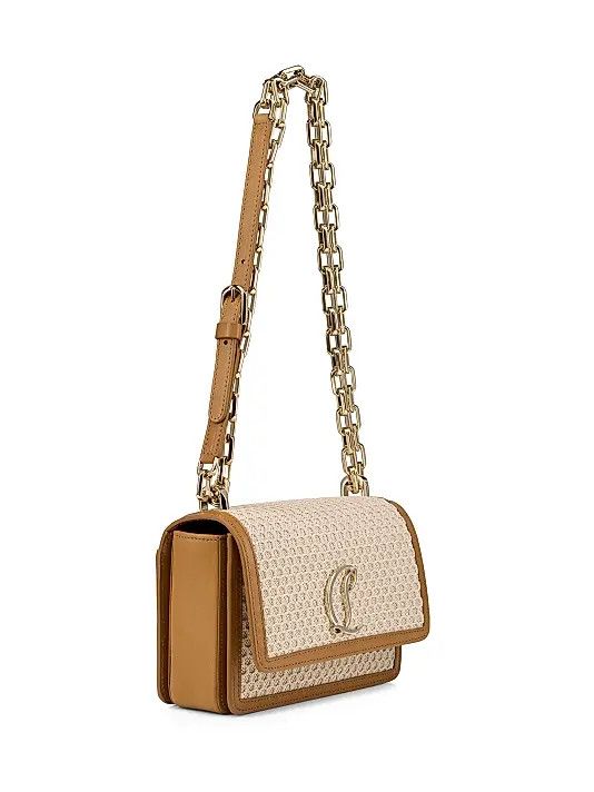 Christian Louboutin oc11z0126 Size:OS/Loubi54 Crossbody Bag in Beige Size ONE SIZE - 2 Thumbnail