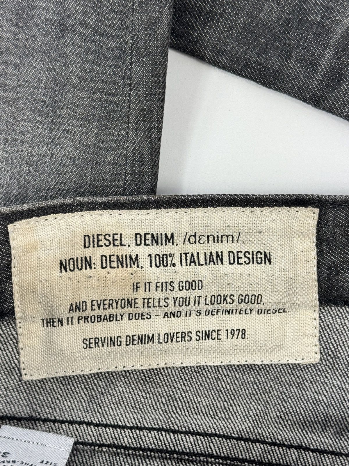 Diesel DISTRESSED DENIM JEANS Size US 34 / EU 50 - 6 Thumbnail