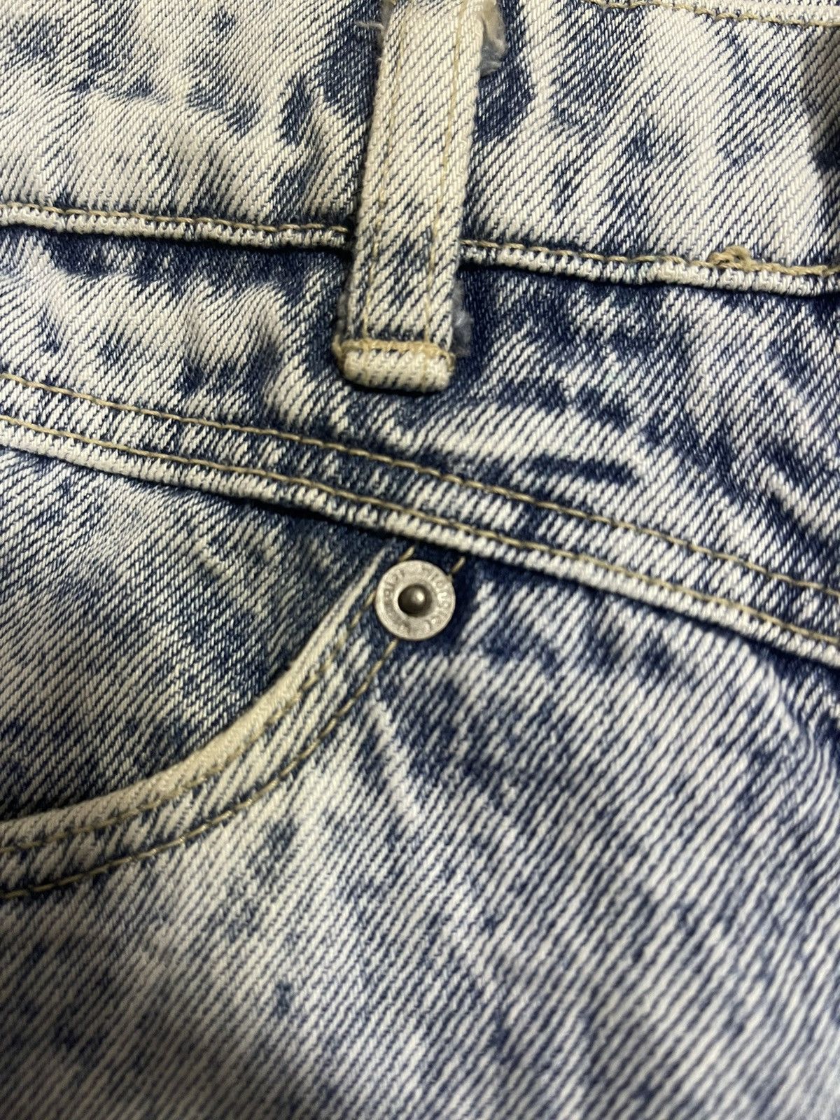 Japanese Brand × Wrangler Wrangler Acid Wash Jeans (14) Size US 28 / EU 44 - 7 Thumbnail