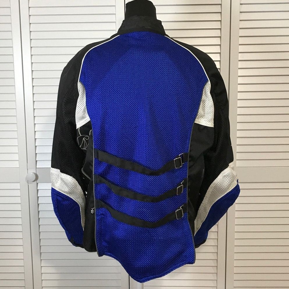 Joe Rocket Joe Rocket Blue Cleo Elite Tribal Motorcycle Liner Jacket XL Size XL / US 12-14 / IT 48-50 - 2 Thumbnail