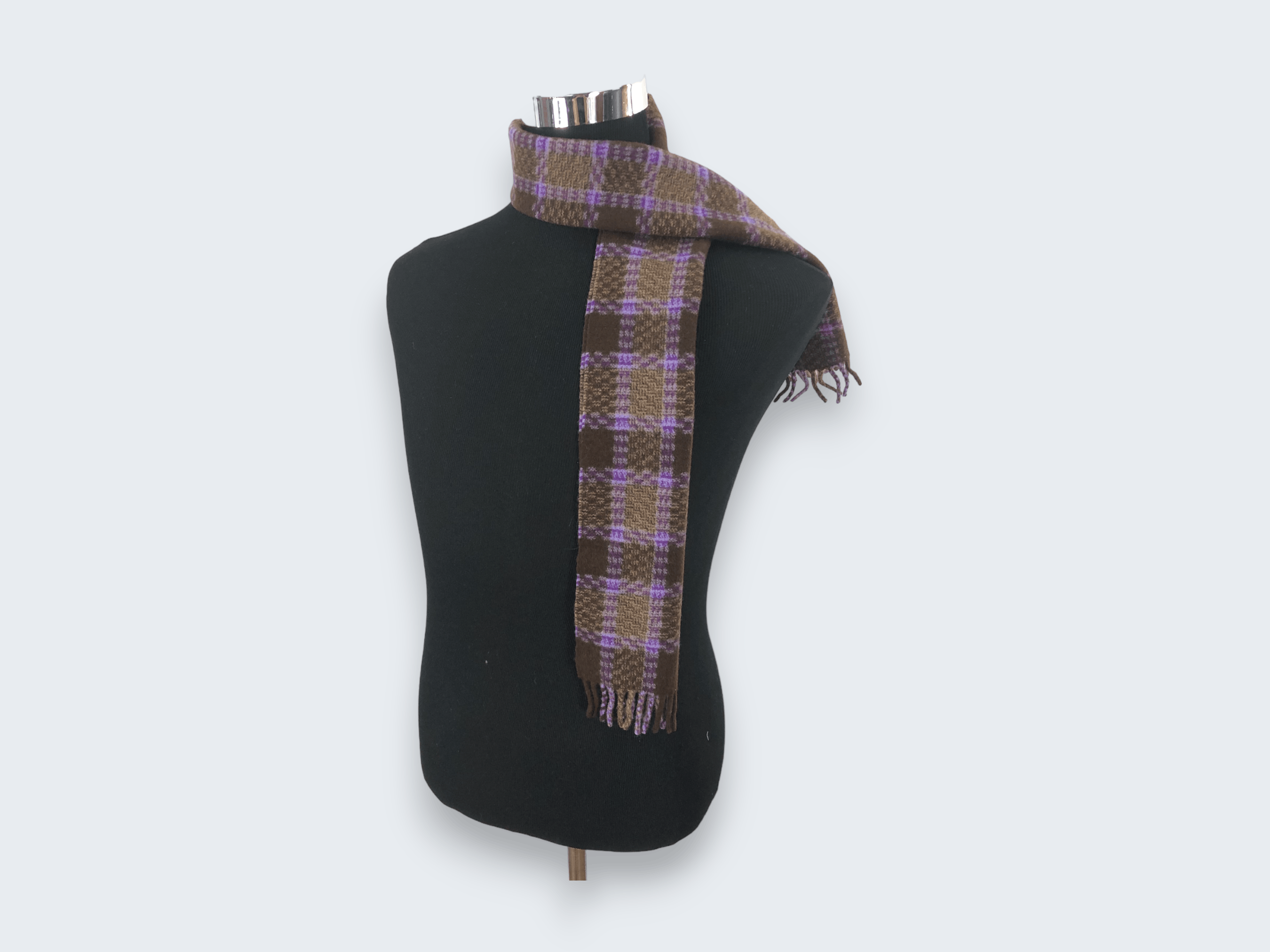 Paul Smith × Vintage Vintage Paul Smith Wool Scarf Muffler MF369 Size ONE SIZE - 2 Thumbnail