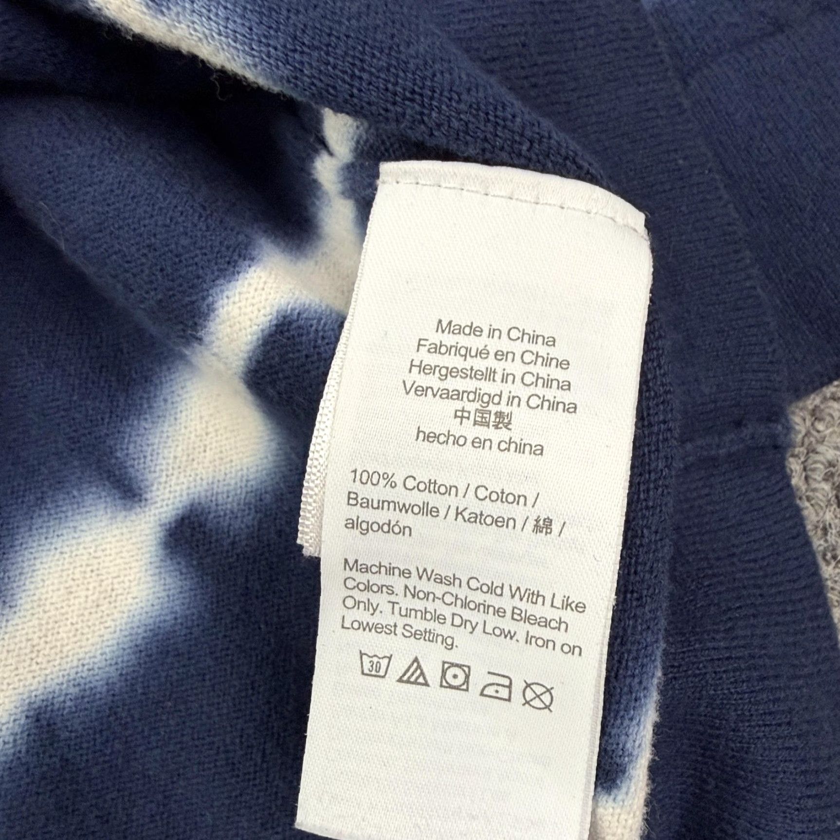 J.Crew J.CREW Sweater Womens Medium Blue Tie Dye Pullover Casual Long Sleeve Bohemian Size M / US 6-8 / IT 42-44 - 3 Thumbnail