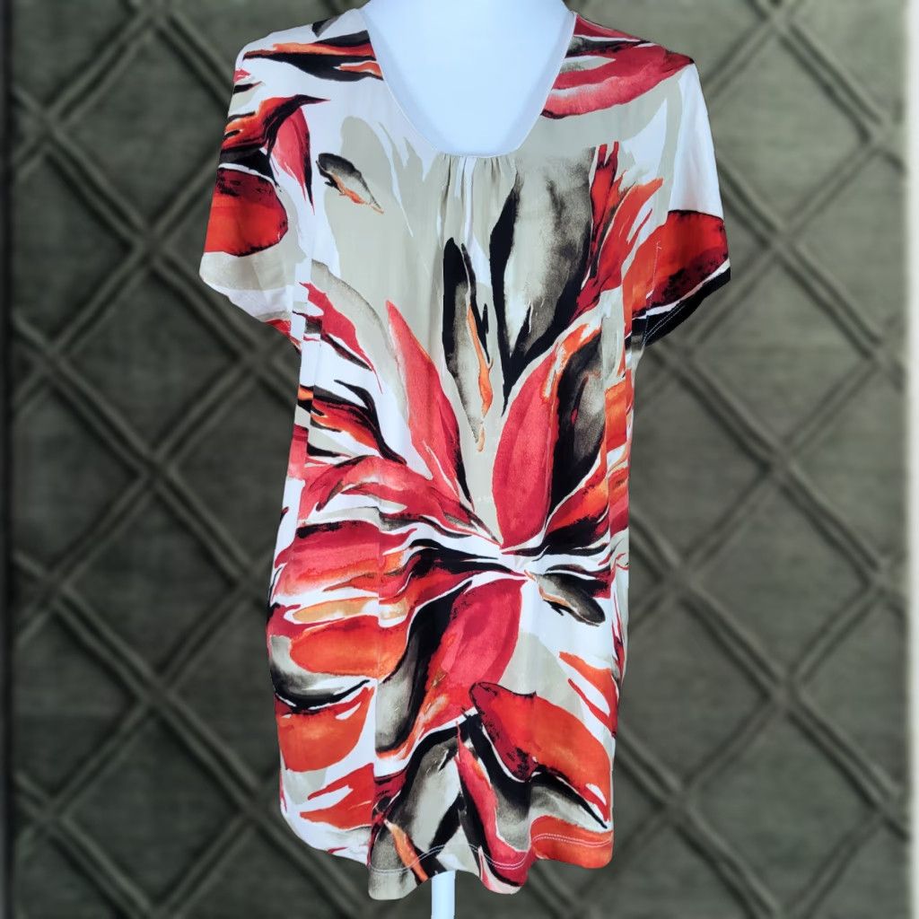 Vintage Dana Buchman Womens Blouse Tunic XS? Size S / US 4 / IT 40 - 1 Thumbnail