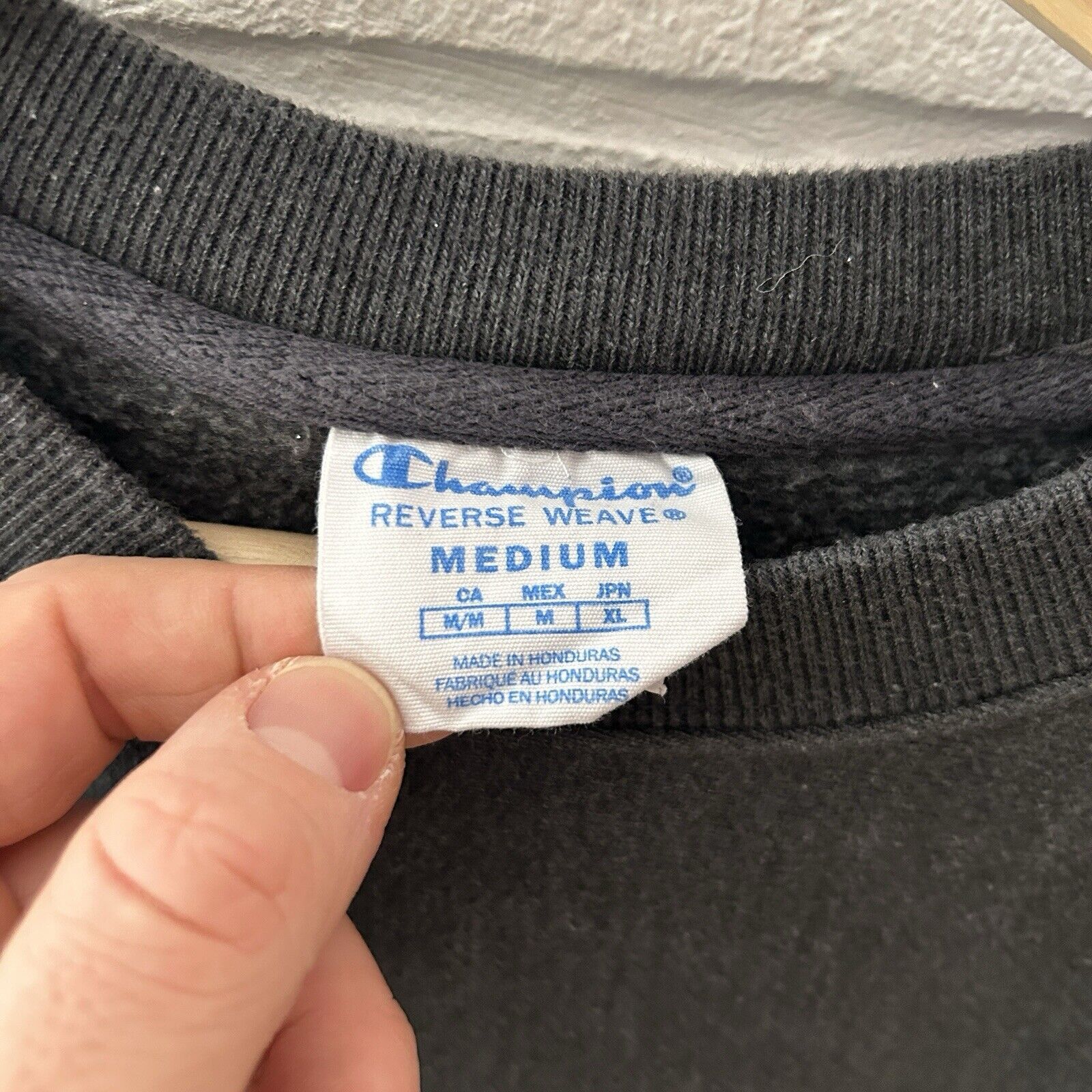 Champion Champion Reverse Weave Sweatshirt “Dark Grey” 2024 Size US M / EU 48-50 / 2 - 3 Thumbnail