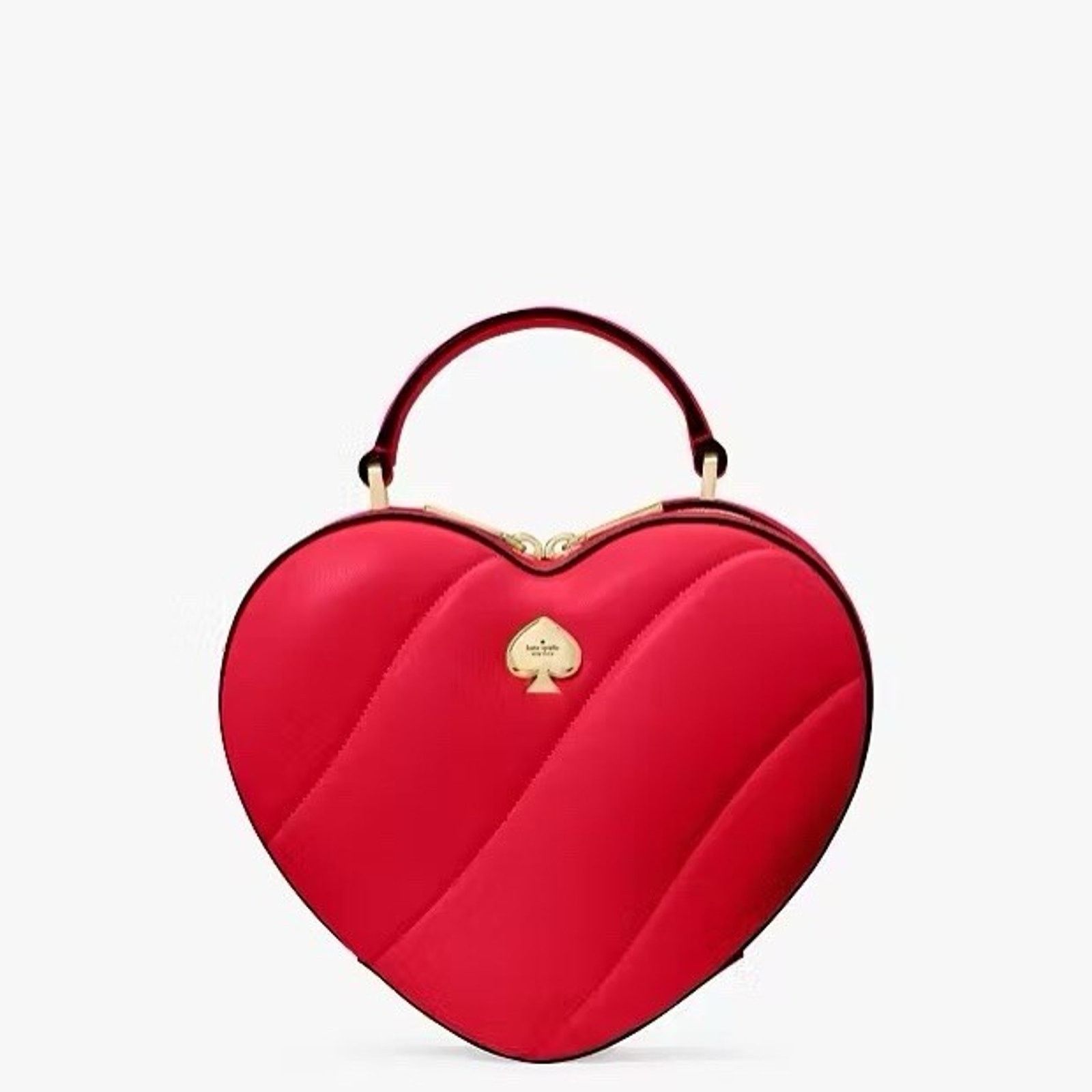 Kate Spade NWT Kate Spade Love Shack Heart Crossbody Ruby Red KK191 Size ONE SIZE - 5 Thumbnail