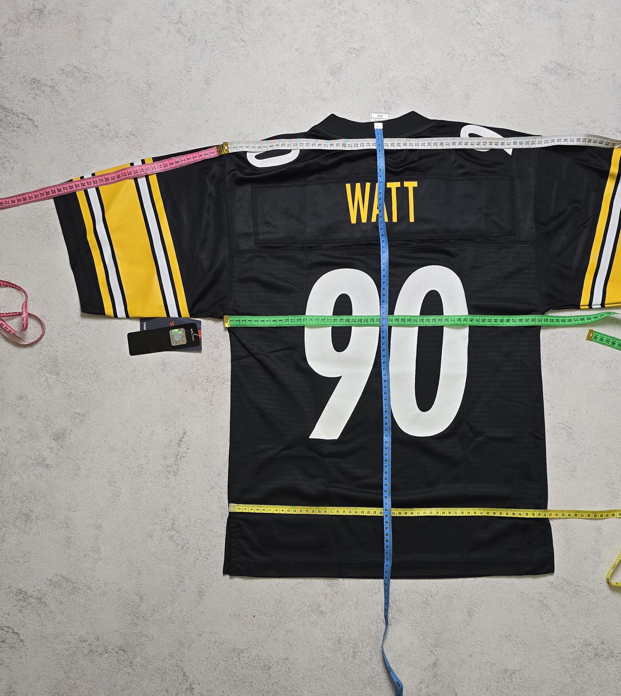 Pro Line FANATICS Pittsburgh Steelers #90 T.J. Watt Home Jersey Size US S / EU 44-46 / 1 - 4 Thumbnail