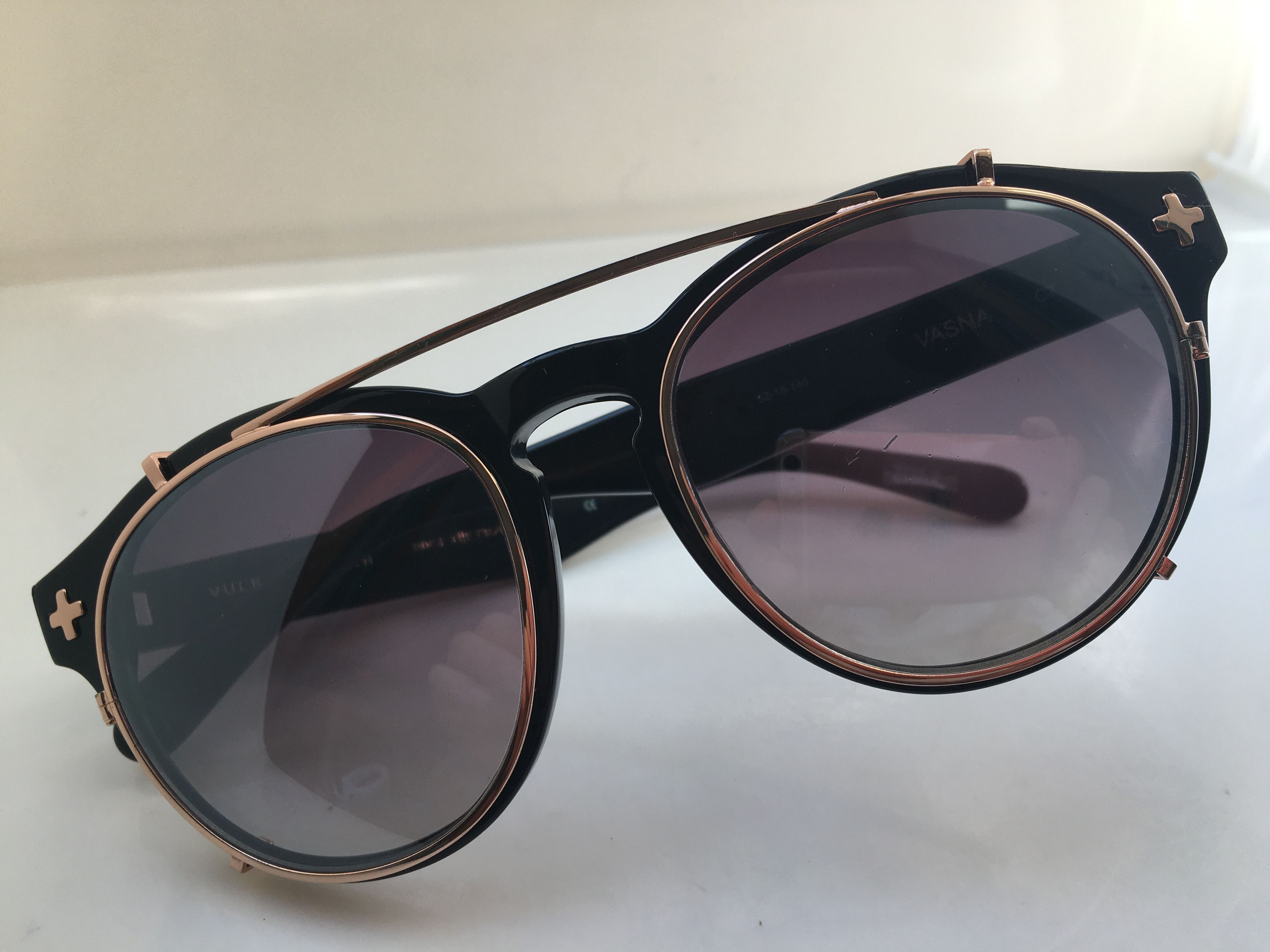 Other VULK EYEWEAR VASNA GATSBY ARISTOCRAT Eyeglasses w'Clip Size ONE SIZE - 6 Thumbnail