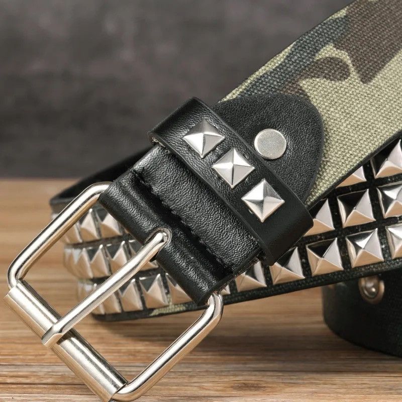 Other Camouflage Rivert Belt Size ONE SIZE - 3 Thumbnail