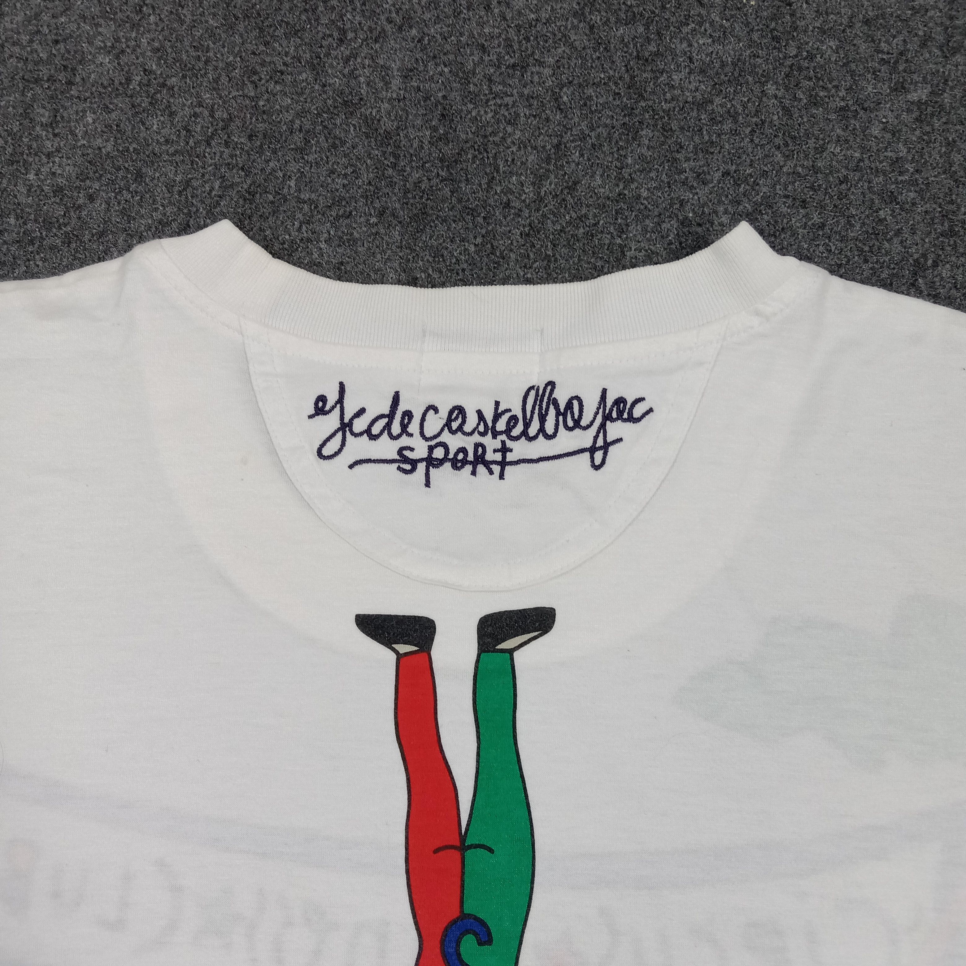 Jean Charles De Castelbajac 90's Castelbajac Sport Circus Retro Tshirt C294N6 Size US L / EU 52-54 / 3 - 6 Thumbnail