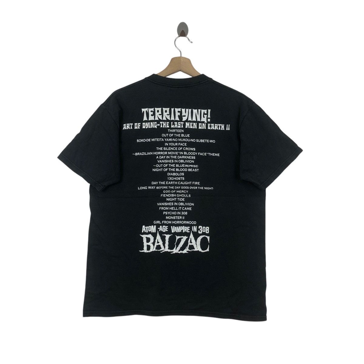 Band Tees BALZAC PUNK ROCK Atom Age Vampire 308 Single Tee Shirt Top Size US L / EU 52-54 / 3 - 3 Thumbnail