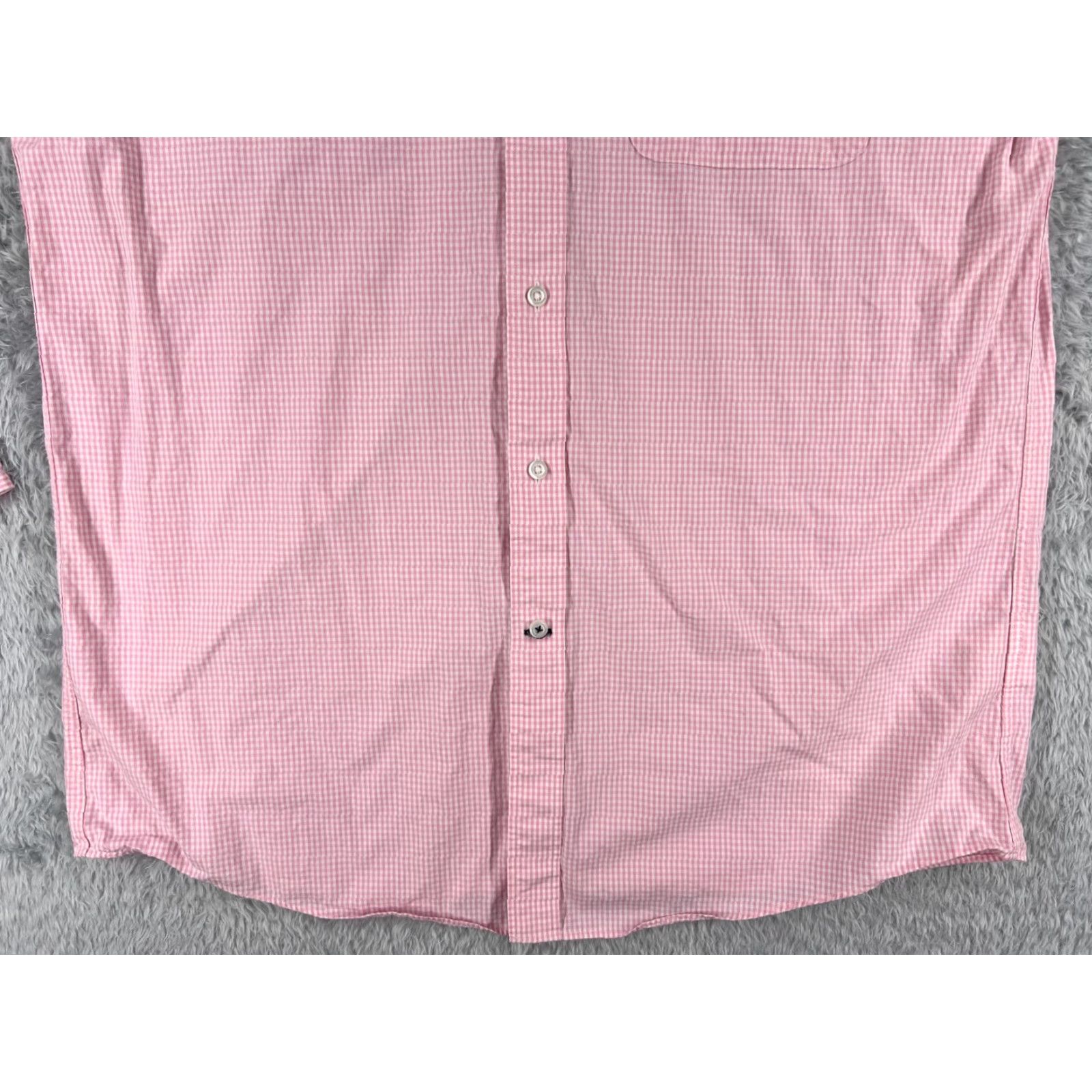 Tommy Hilfiger Tommy Hilfiger Button-Up Shirt Men 15.5 Pink Plaid Long Sleeve Regular Fit Size US M / EU 48-50 / 2 - 5 Thumbnail