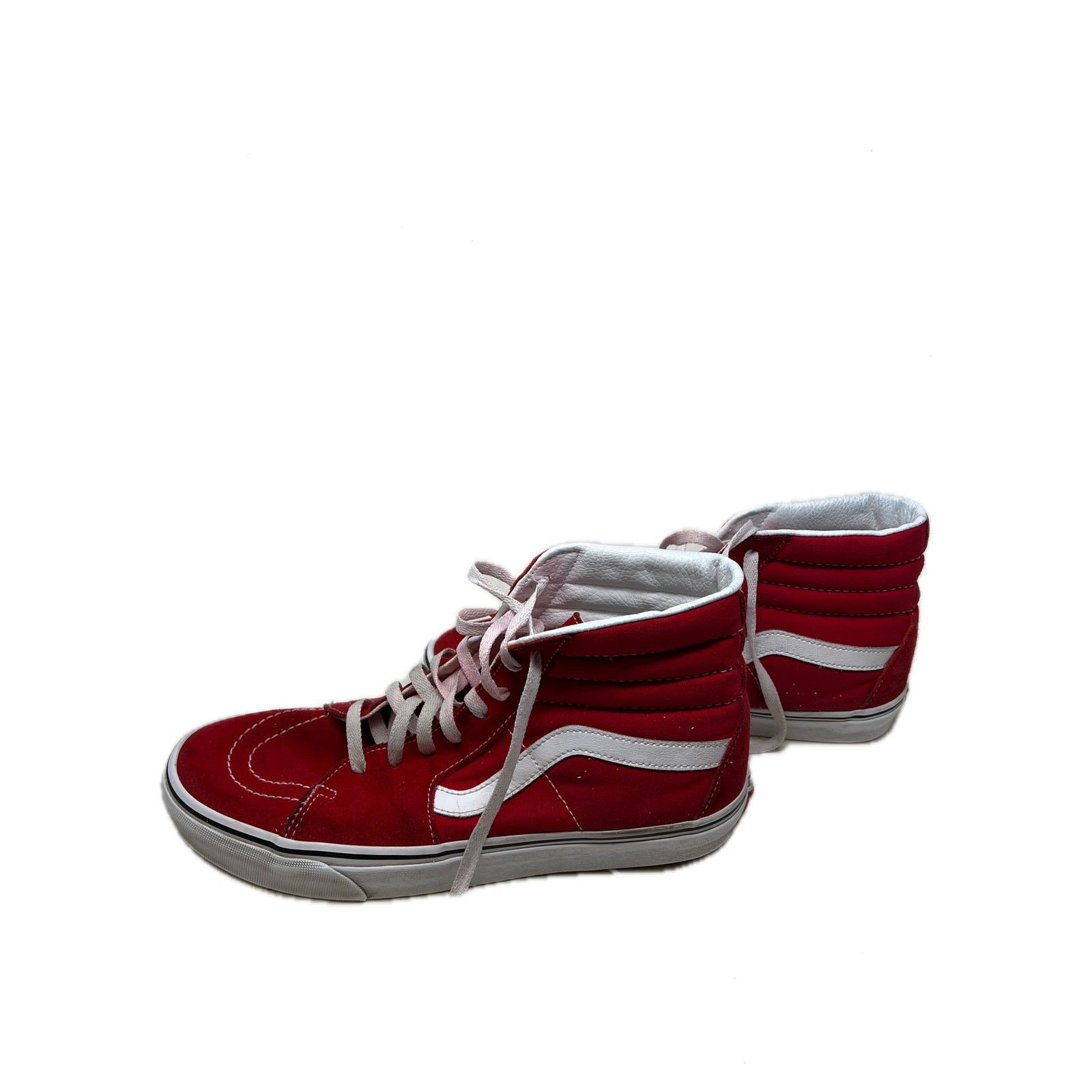 Vans VANS High Tops Red Suede Sneakers Mens 10.5 Size US 10.5 / EU 43-44 - 2 Thumbnail