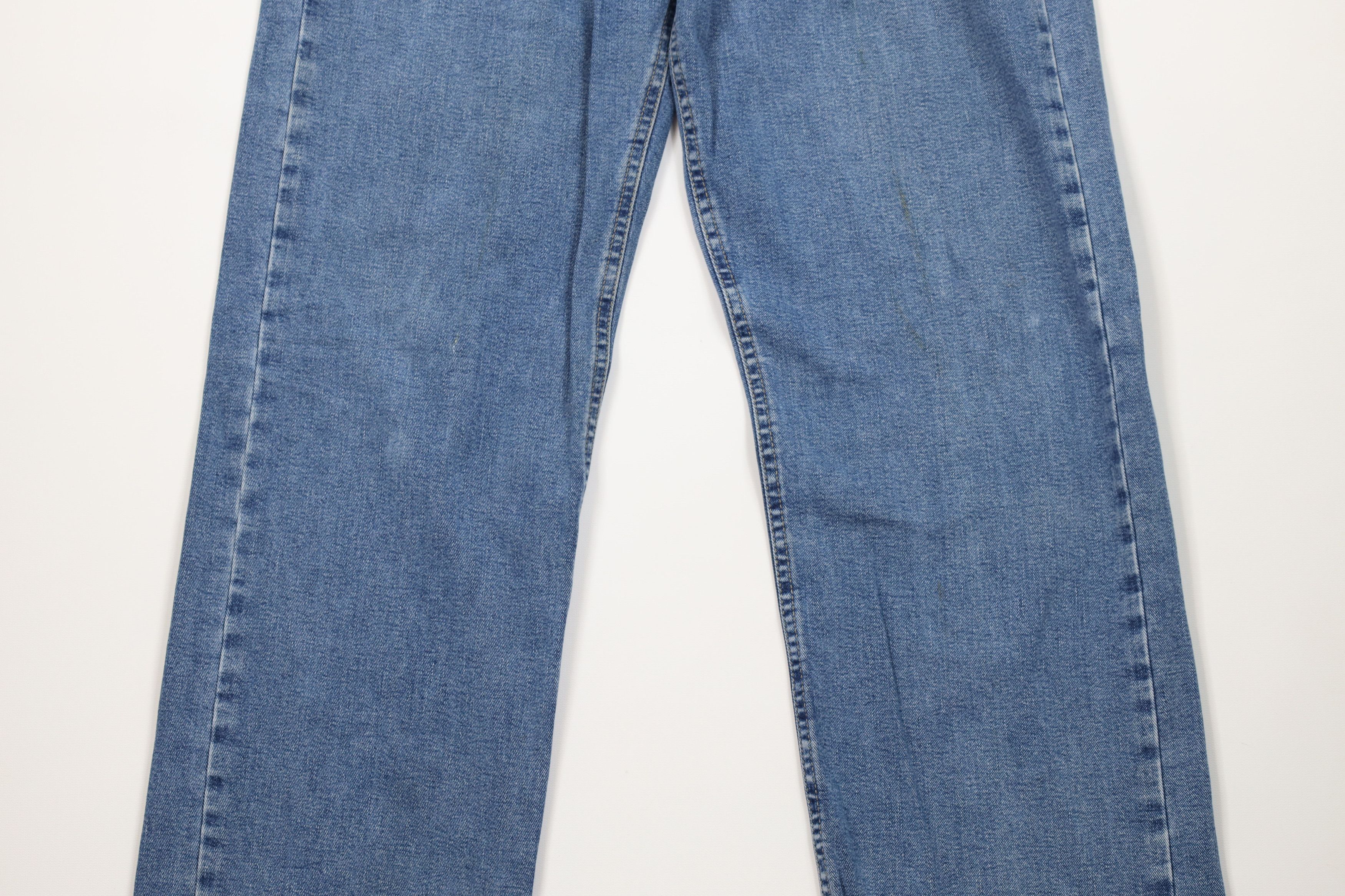 Hugo Boss Vintage Hugo Boss Spell Out Straight Leg Denim Jeans Blue Size US 32 / EU 48 - 3 Thumbnail