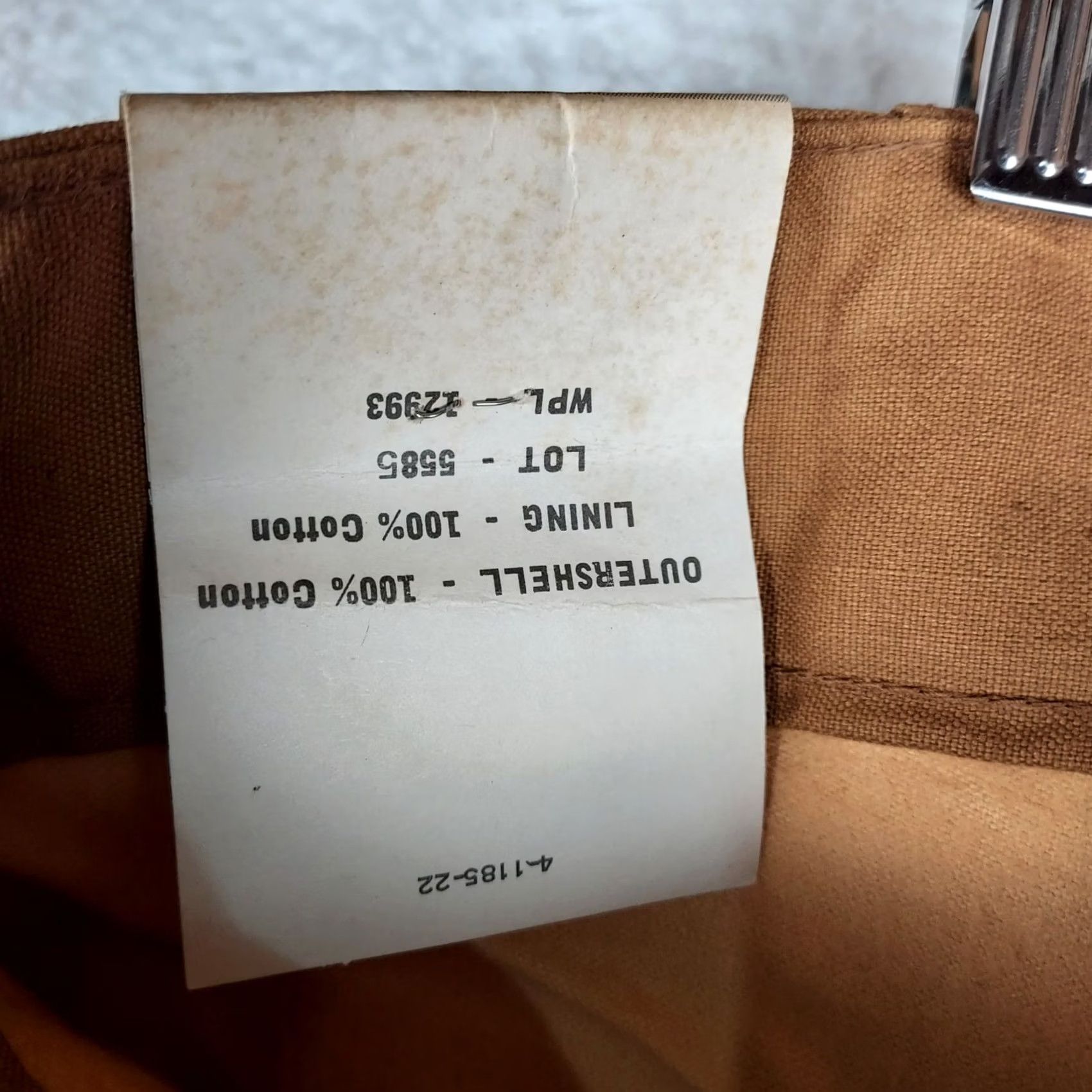 Vintage Black Sheep Pants Brown Flannel Lined Size 36 NWT Regular Straight Pockets 31 Inseam Winter Fall Spring Snow Pants Mens Size US 36 / EU 52 - 6 Thumbnail