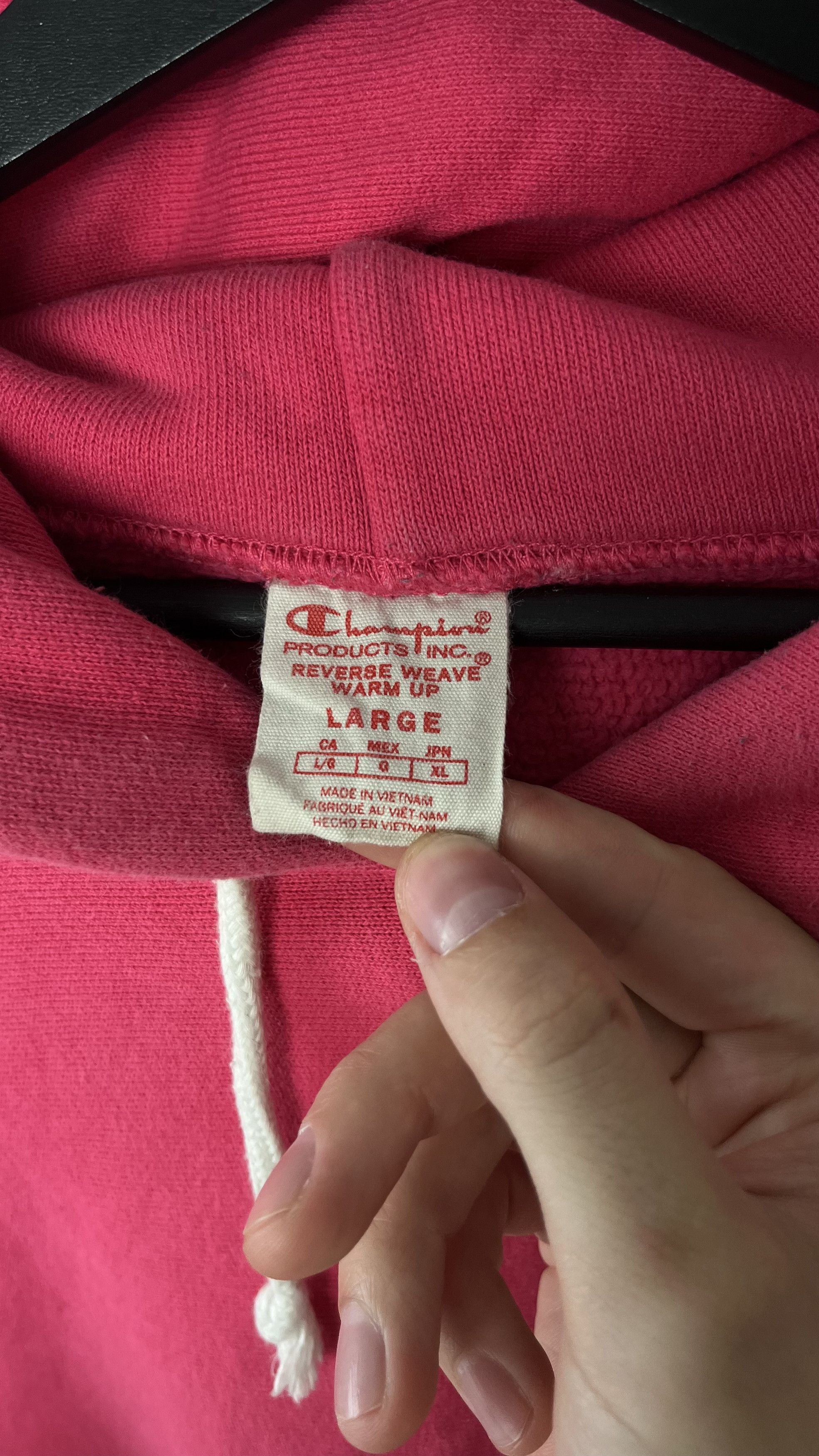 Champion Champion Reverse Weave Women's Hoodie Size L Size L / US 10 / IT 46 - 4 Thumbnail