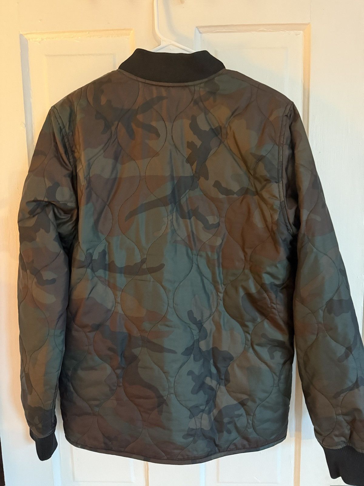 Carhartt Wip Volta Quilted Bomber Jacket Liner - Camo Evergreen Size US S / EU 44-46 / 1 - 2 Thumbnail