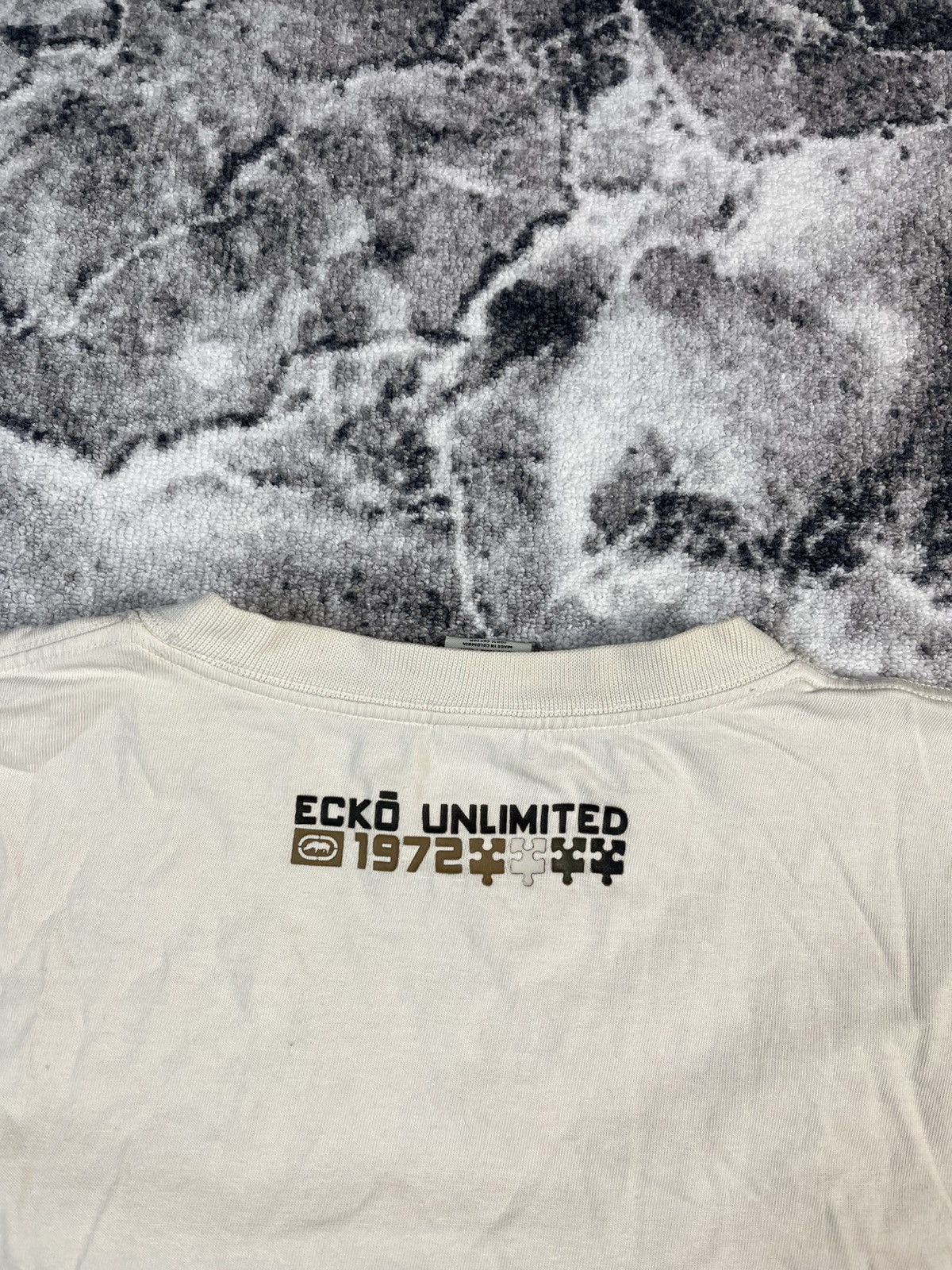 Ecko Unltd. Ecko Unltd War and Piece Jigsaw Graphic Puzzle Blk Y2K Size US L / EU 52-54 / 3 - 18 Thumbnail