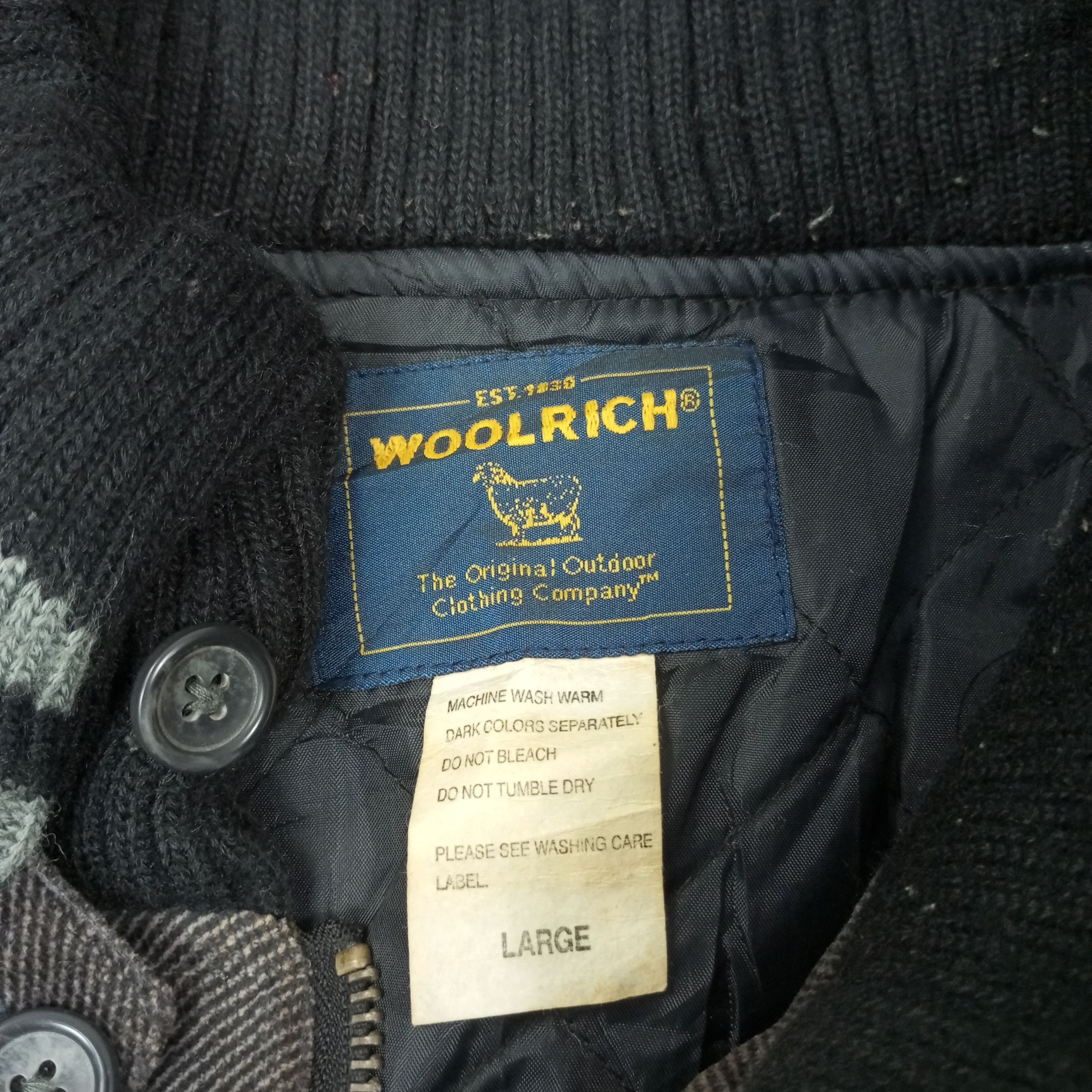 Woolrich Woolen Mills Woolrich Streetwear Style Custom Art Jacket c224n1 Size US L / EU 52-54 / 3 - 7 Thumbnail