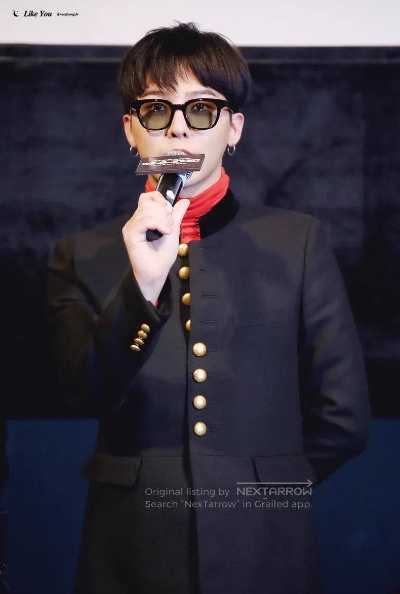 Saint Laurent Paris Saint Laurent Paris Velvet stand collar gold button Zhongs Size US M / EU 48-50 / 2 - 7 Thumbnail