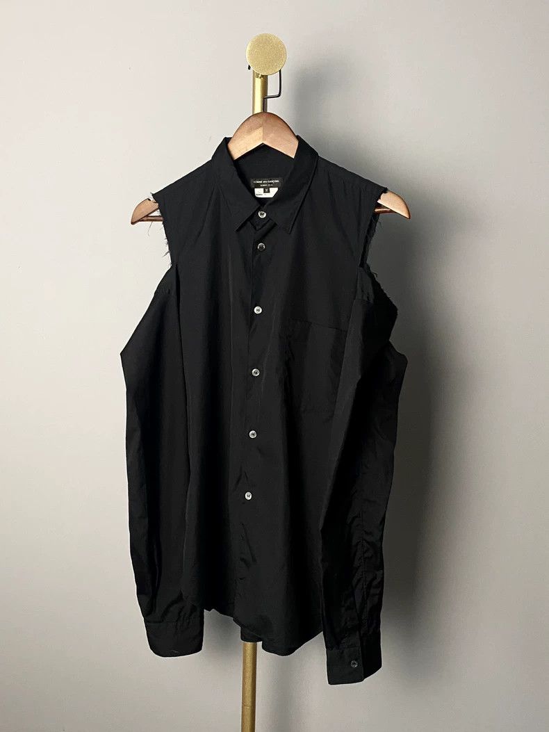 Comme des Garcons Comme Des Garcons Shoulder cut shirt 2505-Nextarrow Size M / US 6-8 / IT 42-44 - 2 Thumbnail