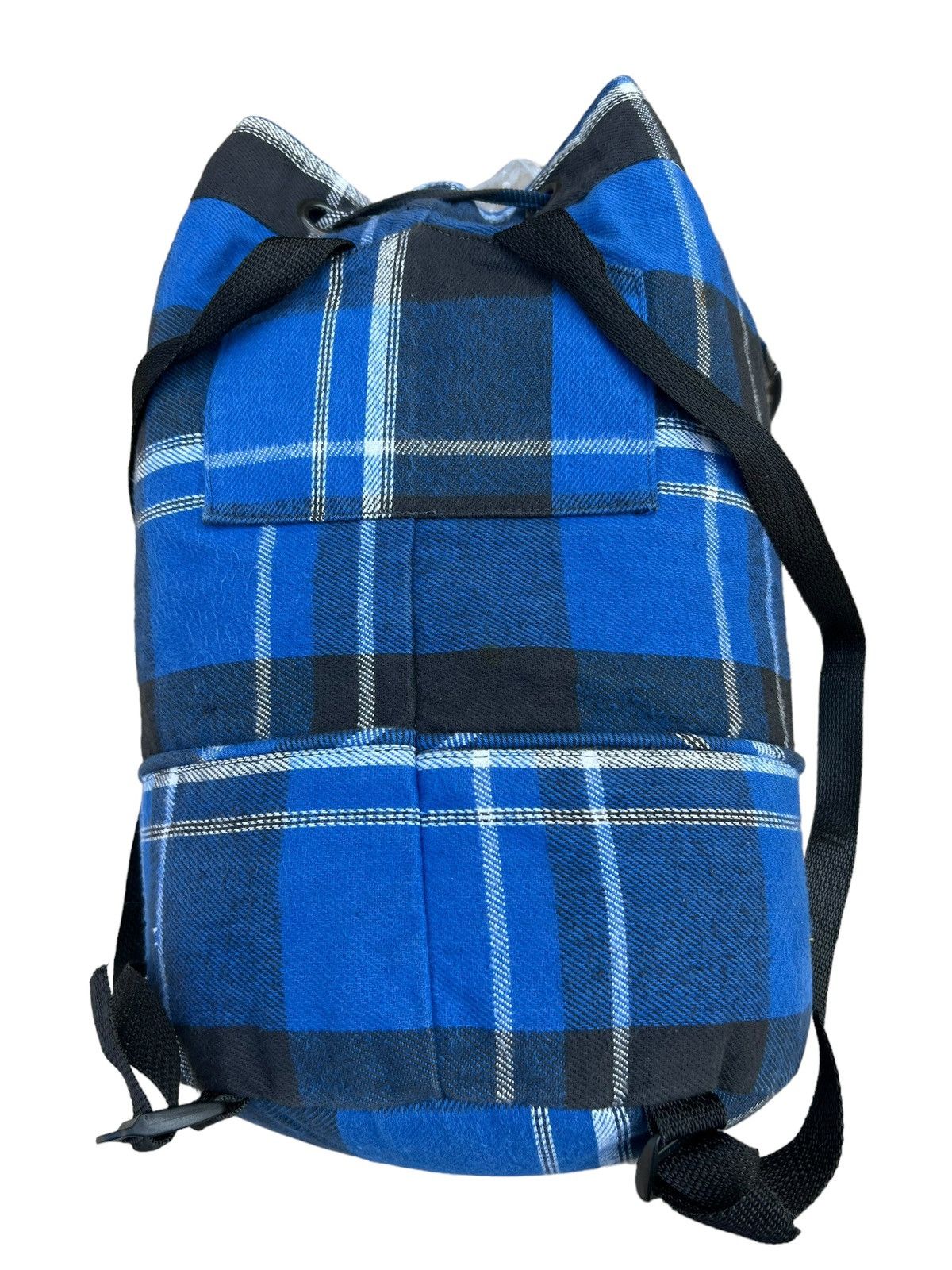 Quiksilver Vintage 80s 90s Quiksilver Tartan Spell Out Backpack Bag Size ONE SIZE - 4 Thumbnail