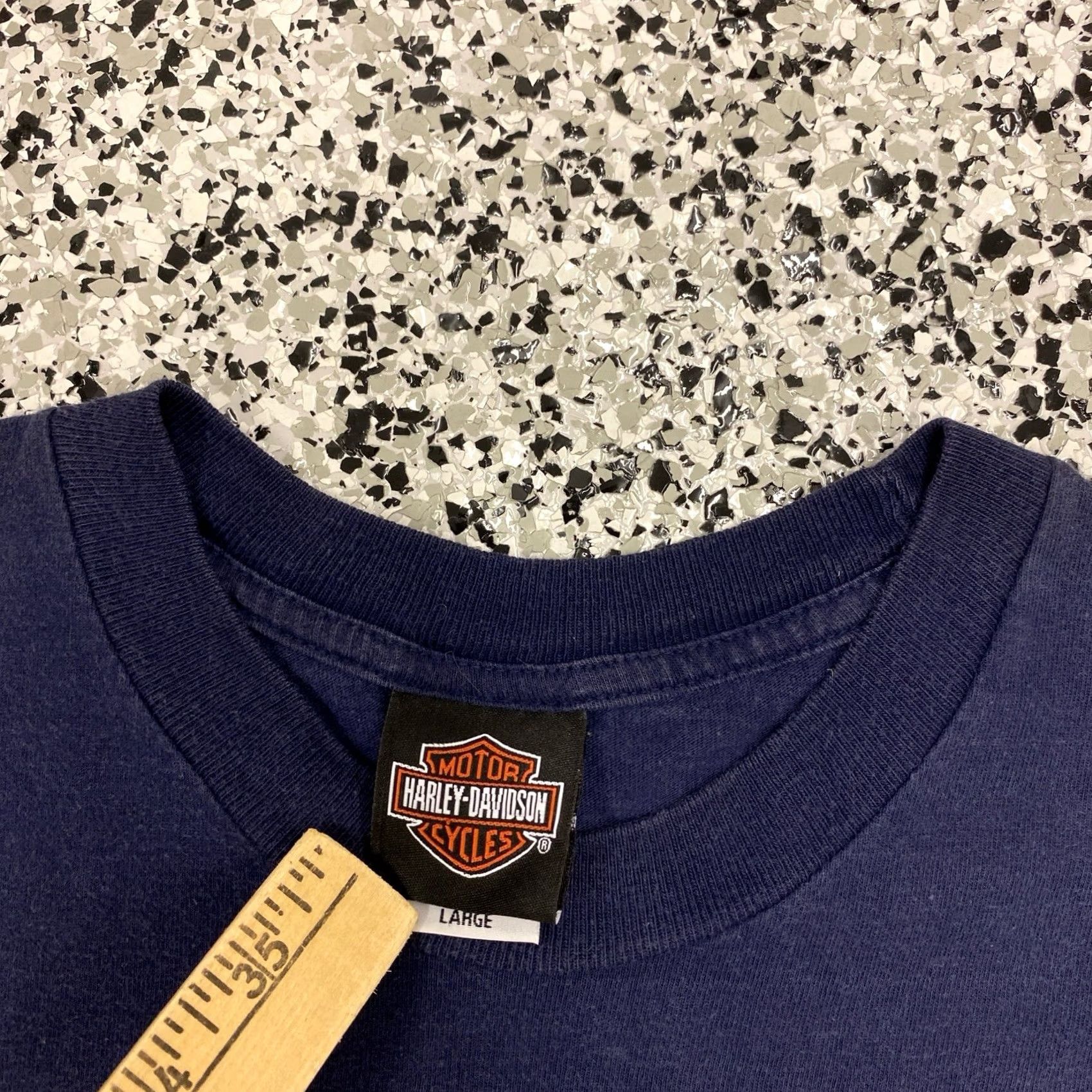 Harley Davidson VINTAGE Harley-Davidson Wolf Black Motorcycle Shirt USA Mens Large Crew Neck Short Sleeve Cotton Graphic Print Logo Vintage Size US L / EU 52-54 / 3 - 5 Thumbnail