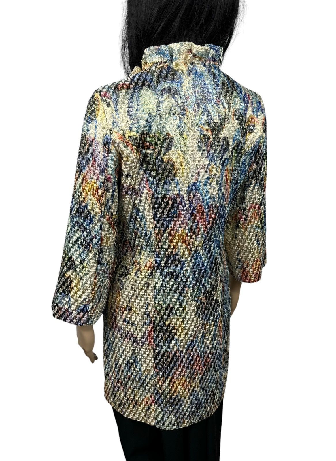 Other James Lakeland Multicolor Structured Coat Viscose size 42 Size M / US 6-8 / IT 42-44 - 6 Thumbnail