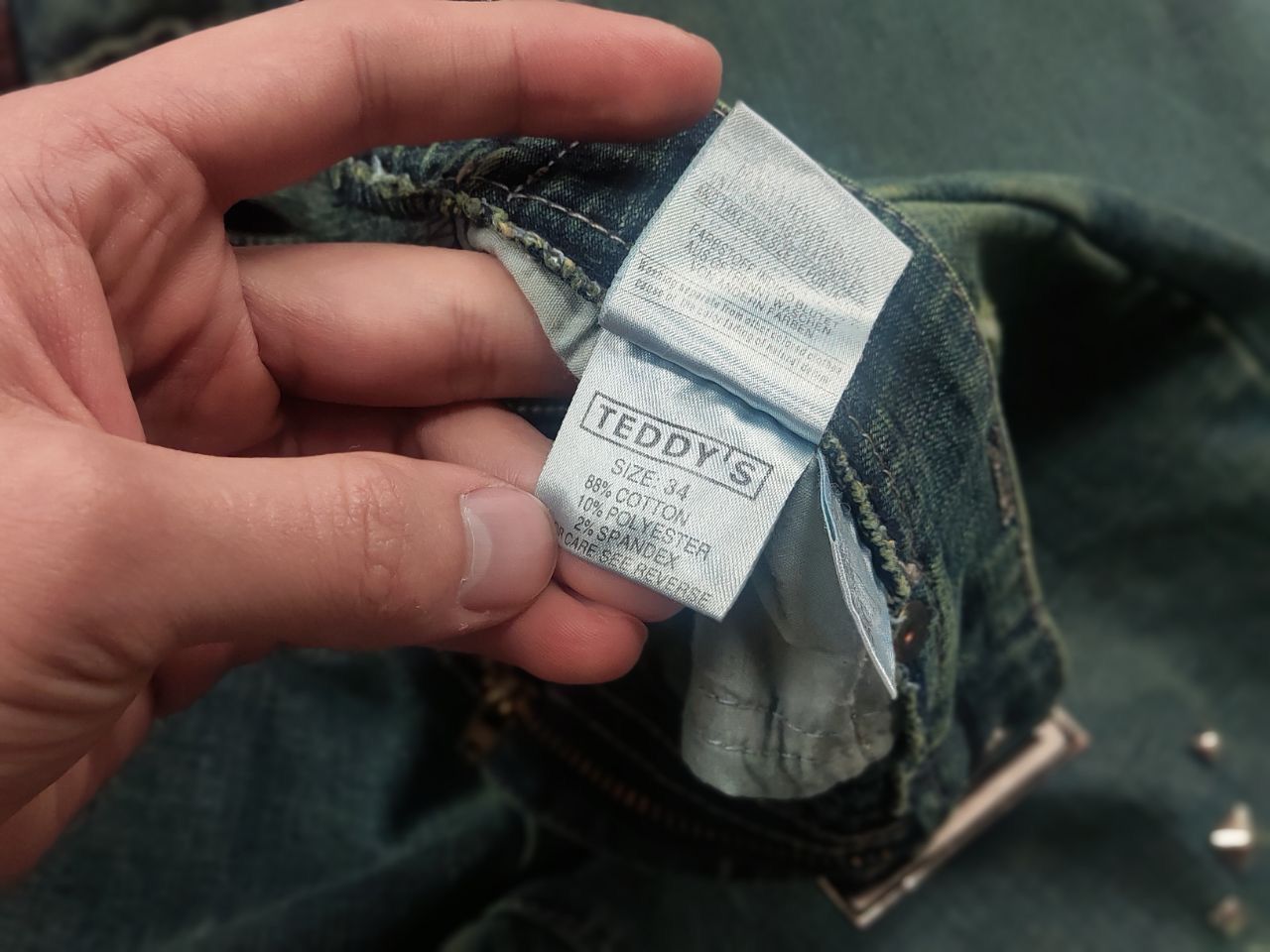 If Six Was Nine Vintage Y2K hysteric glamour Japan low-rise jeans Flared LGB Size 26" / US 2 / IT 38 - 17 Thumbnail