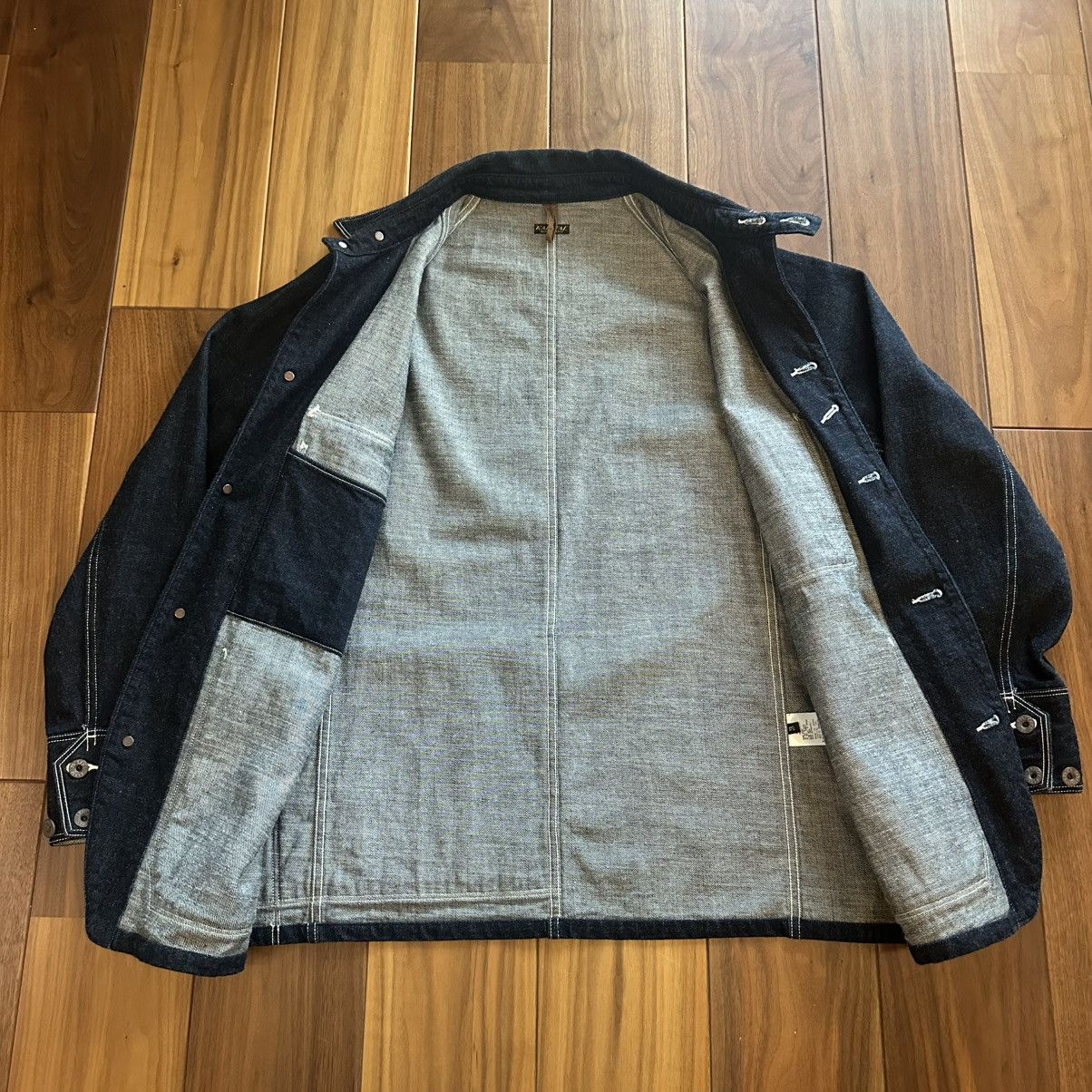 Kapital KAPITAL 12OZ DENIM CACTUS COVERALL Size 3 MADE IN JAPAN Size US L / EU 52-54 / 3 - 3 Thumbnail